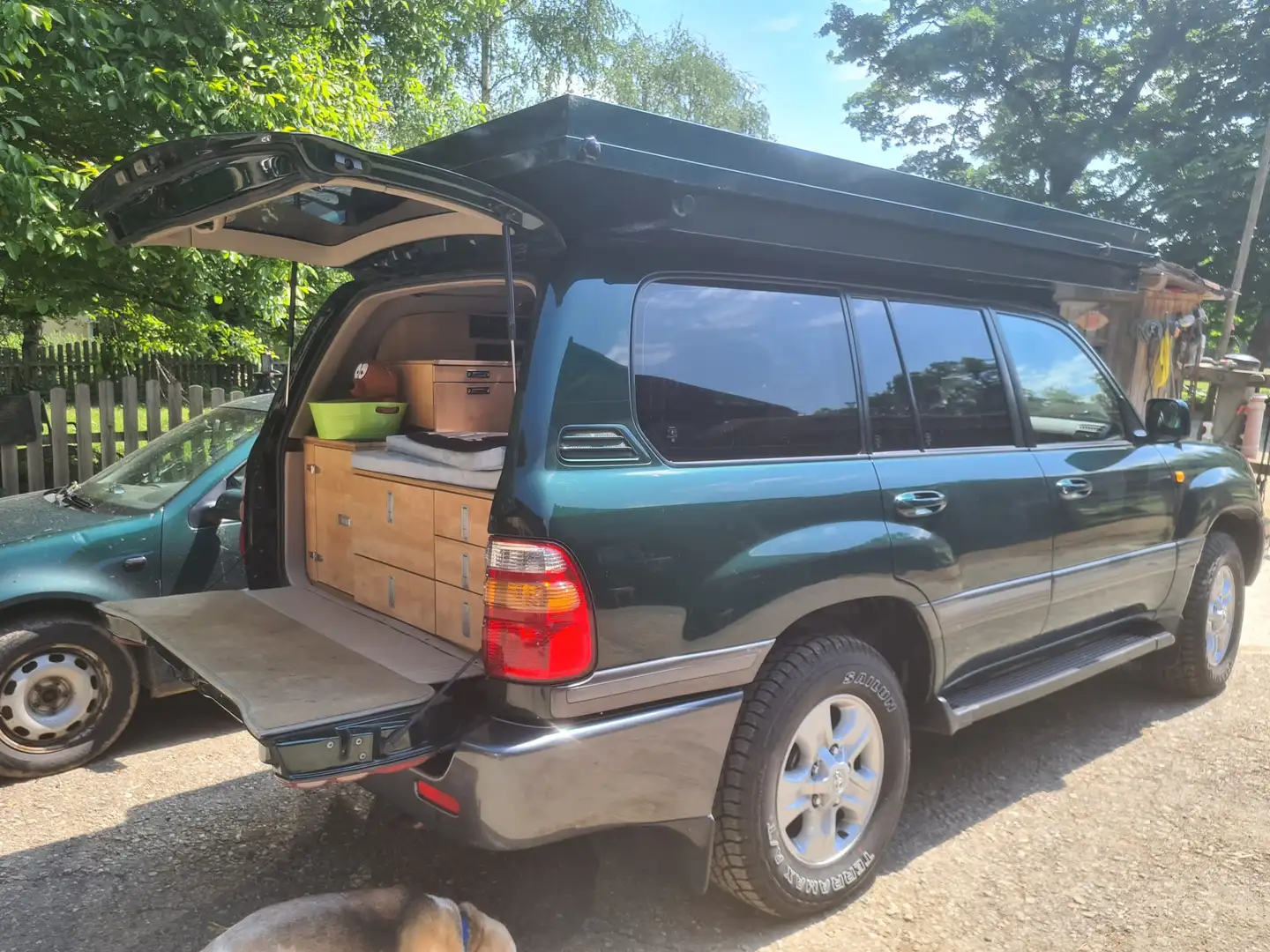 Toyota Land Cruiser Landcruiser 4,2 TDi Aut. Grün - 1