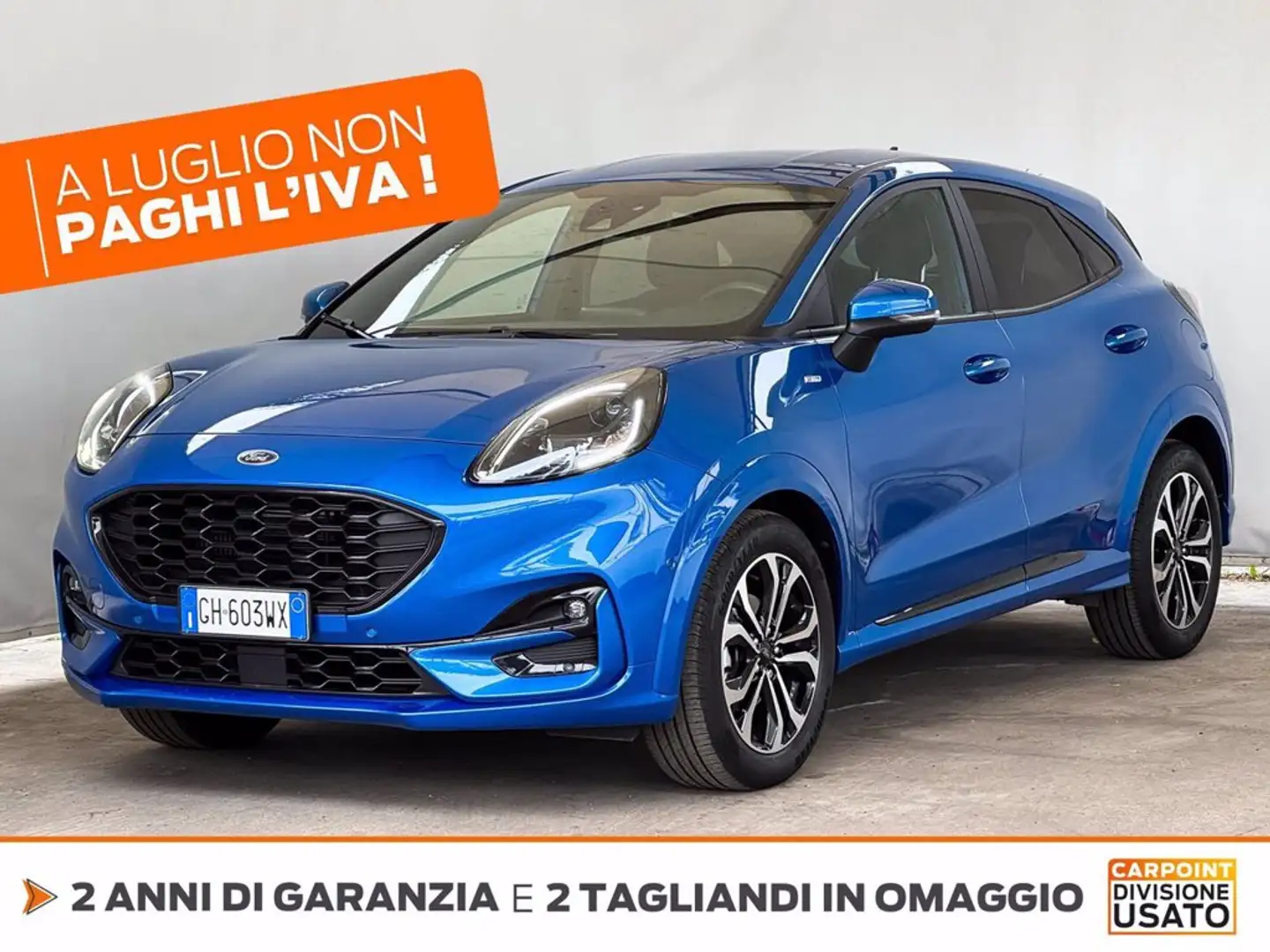 Ford Puma 1.0 ecoboost h st-line s&s 125cv Blu/Azzurro - 1