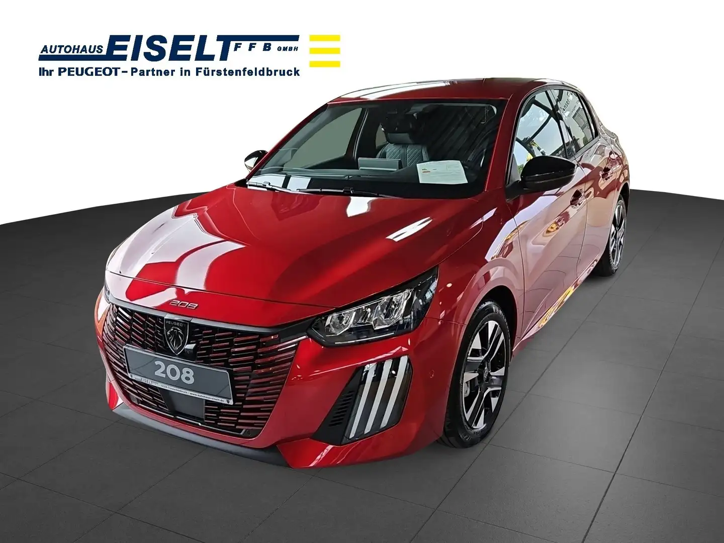 Peugeot 208 Allure PureTech 100 EU-Neufahrzeug Rot - 1