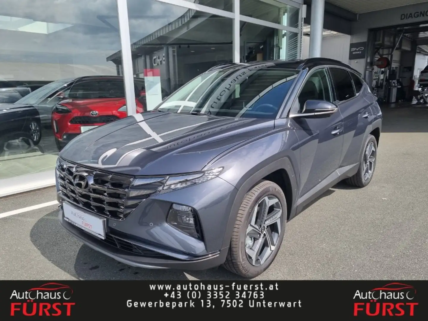 Hyundai TUCSON NX4 Prestige Line 1,6 T-GDi PHEV 4WD AT t1pp0-O2 Zwart - 1