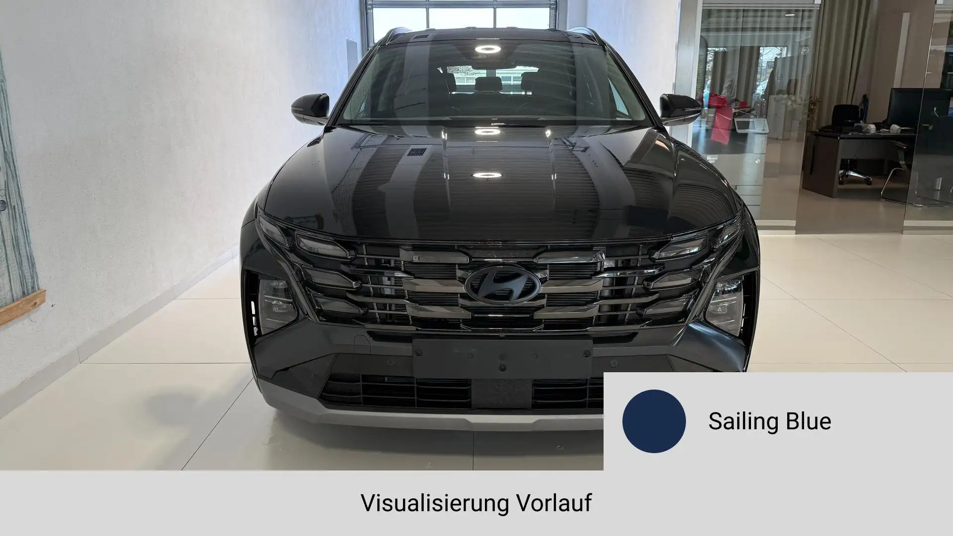 Hyundai TUCSON GO+ 1.6 T-GDI 2WD DCT 110 kW (150 PS) 2-Zonen-K... Blau - 2