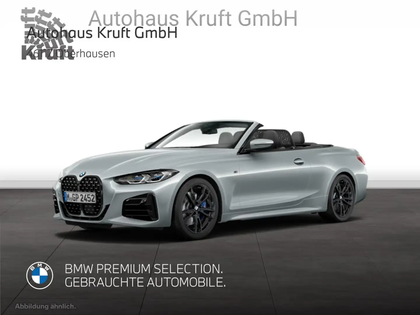 BMW 440 M440i xDrive Cabrio LASER+DAP+PA+HUD+AHK+LM19 Grau - 2