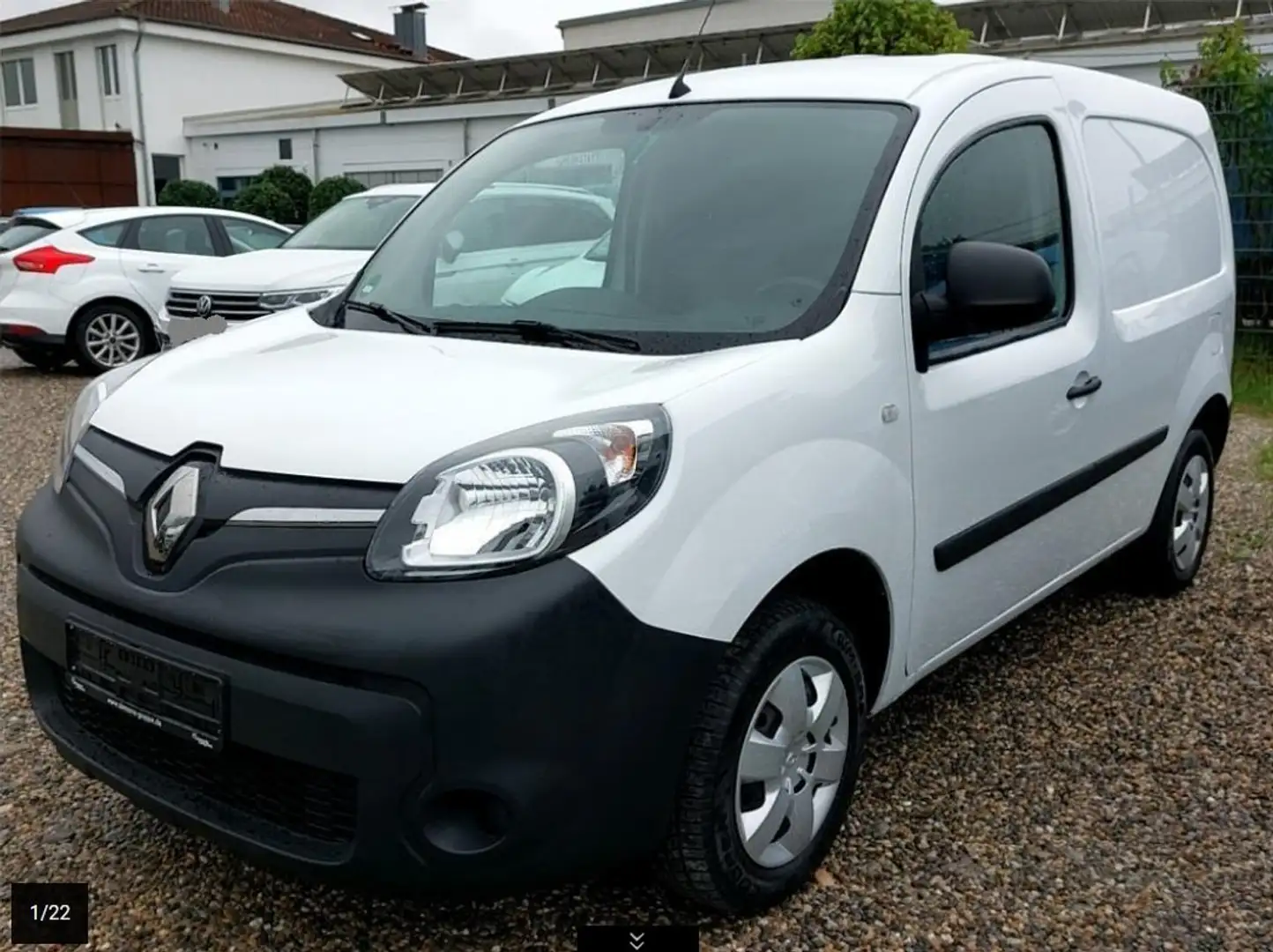 Renault Kangoo Z.E. 33 (inklusive Batterie) *KLIMA*PDC* Wit - 1