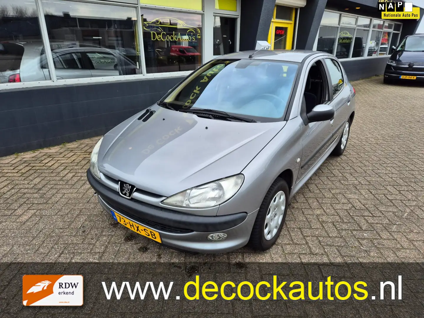 Peugeot 206 1.6-16V Gentry/AIRCO Grijs - 1