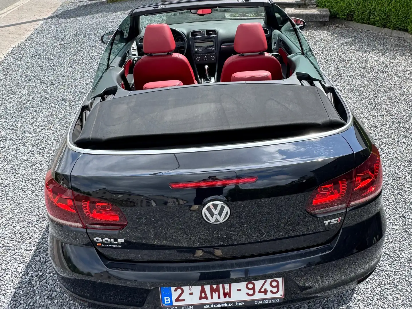 Volkswagen Golf Cabriolet 1.4 tsi Zwart - 2