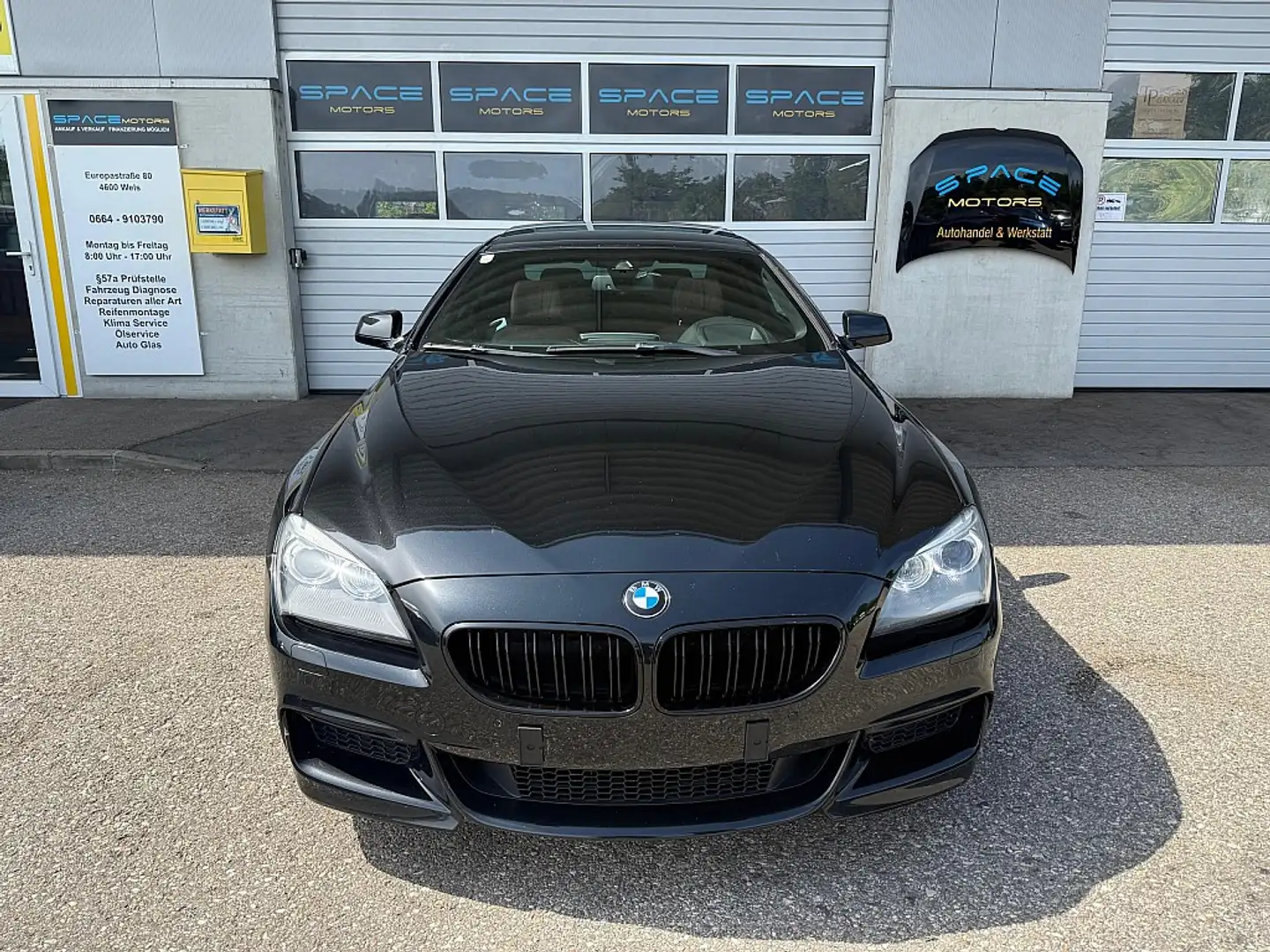 BMW 640 d Coupé Aut. Schwarz - 2