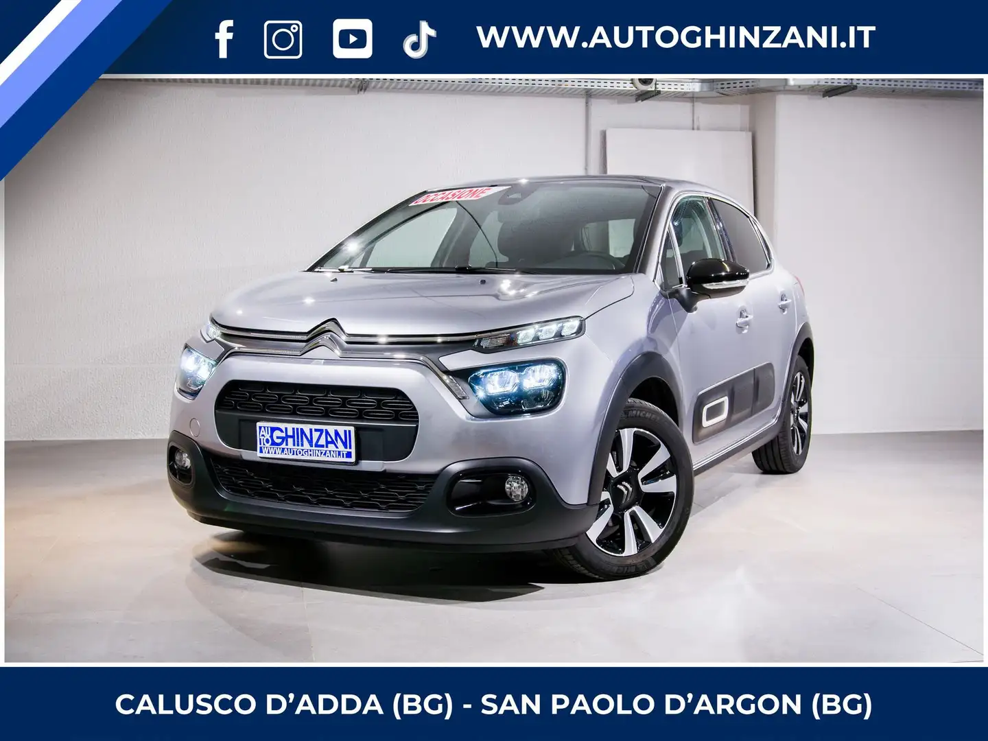 Citroen C3 PureTech 110 S&S Max Grigio - 1