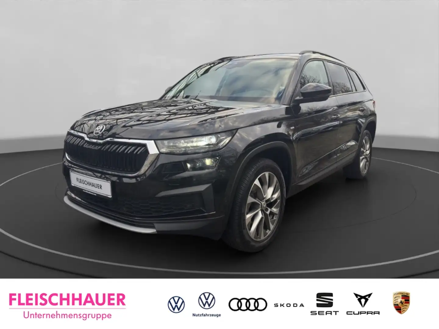 Skoda Kodiaq Clever 125 2.0 TDI DSG StandHZG Pano Navi Digitale Schwarz - 1