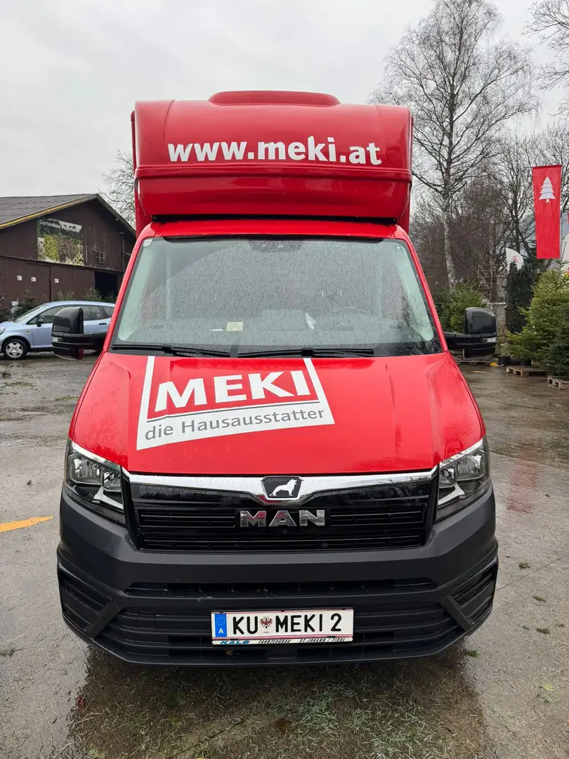 MAN Sonstige Aluminiumkofferaufbau mit lichtdurchlässigem GFK Dach & geteilte BÄR Hebebühne - 2