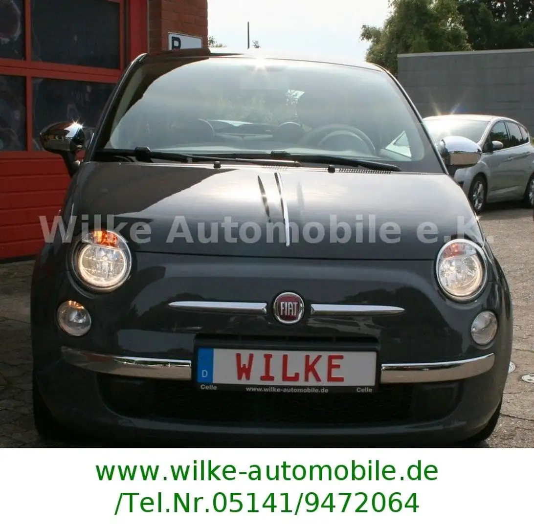 Fiat 500 Pop Star+Automatik+49.800 KM+Klima+Bluetooth Gris - 2