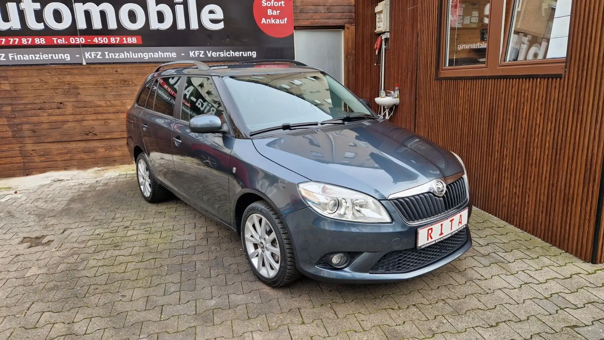 Skoda Fabia Combi Ambition Automatik, 1 Hand Szary - 1