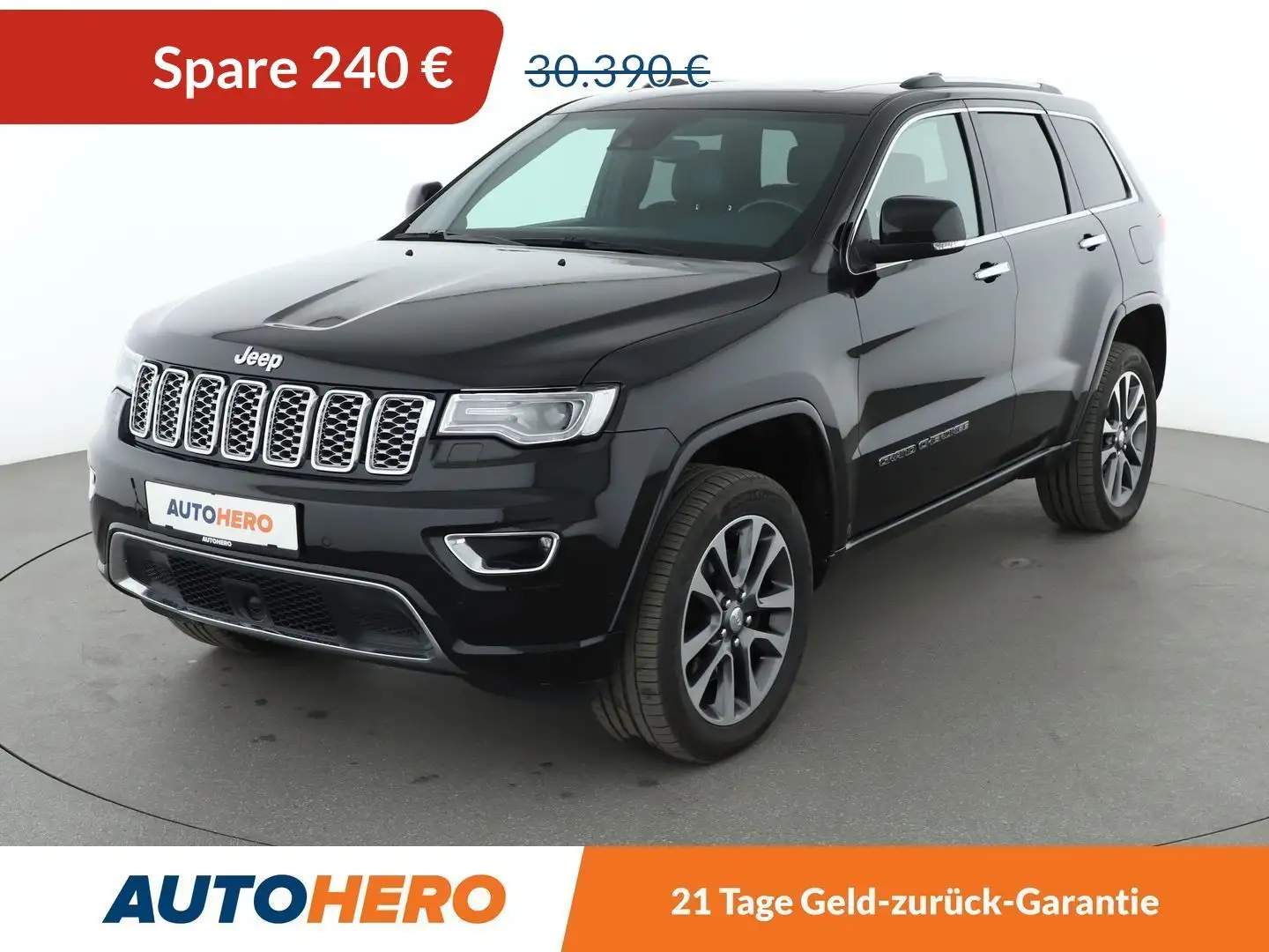 Jeep Grand Cherokee 3.0 CRD Overland Aut.*XENON*NAVI*ACC*CAM*PDC*SHZ* Czarny - 1