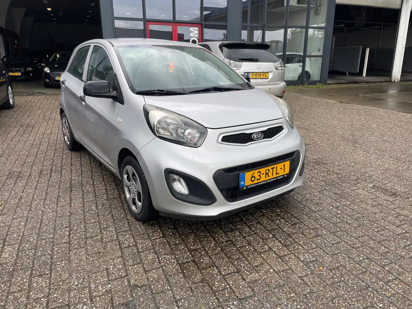Kia Picanto 1.2 CVVT Airco mette auto Gris - 2