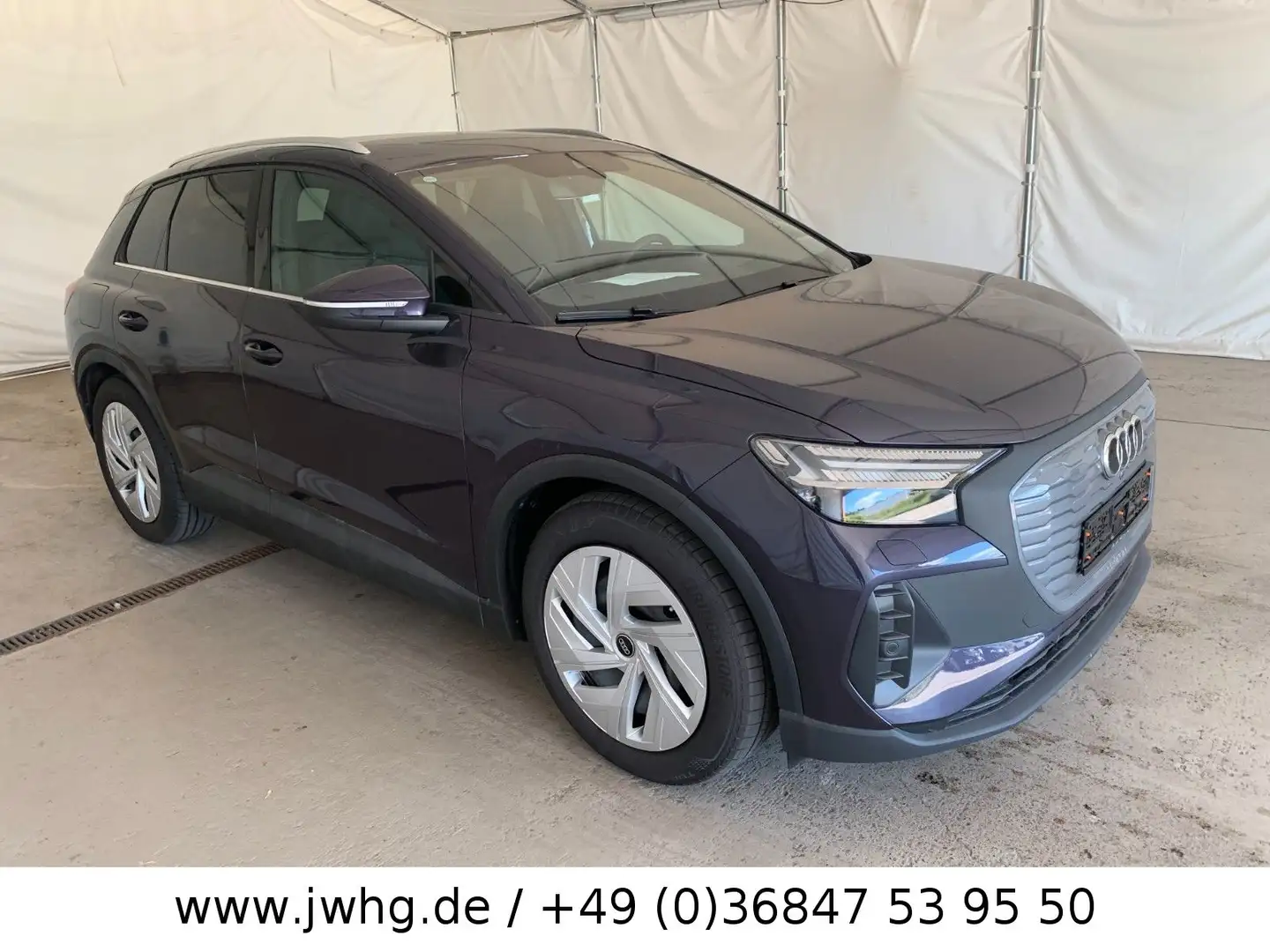 Audi Q4 e-tron 40 S-Line NAVI+/ACC/MATRIX/HUD/AHK/KAM Violett - 2
