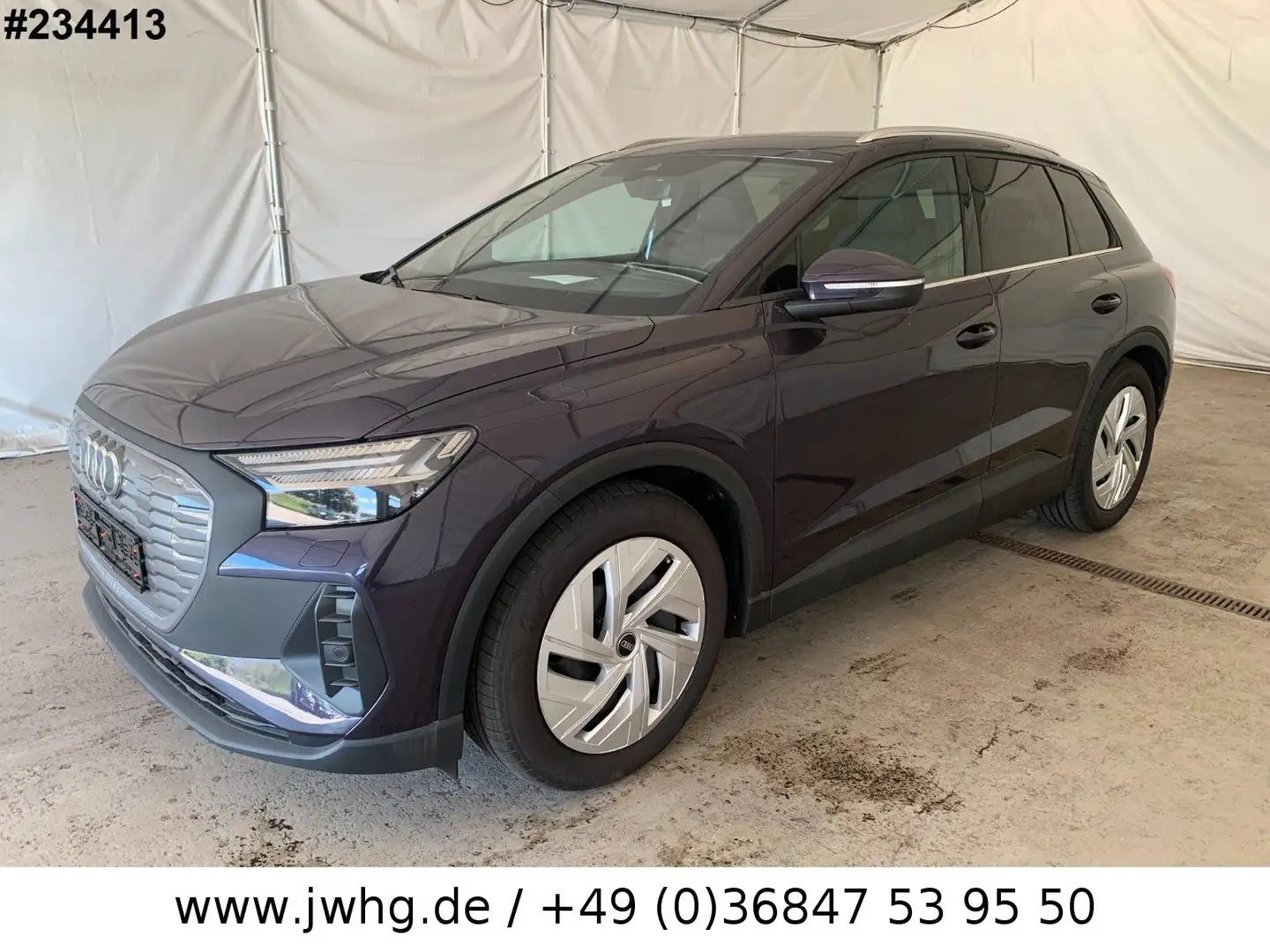 Audi Q4 e-tron 40 S-Line NAVI+/ACC/MATRIX/HUD/AHK/KAM Violett - 1