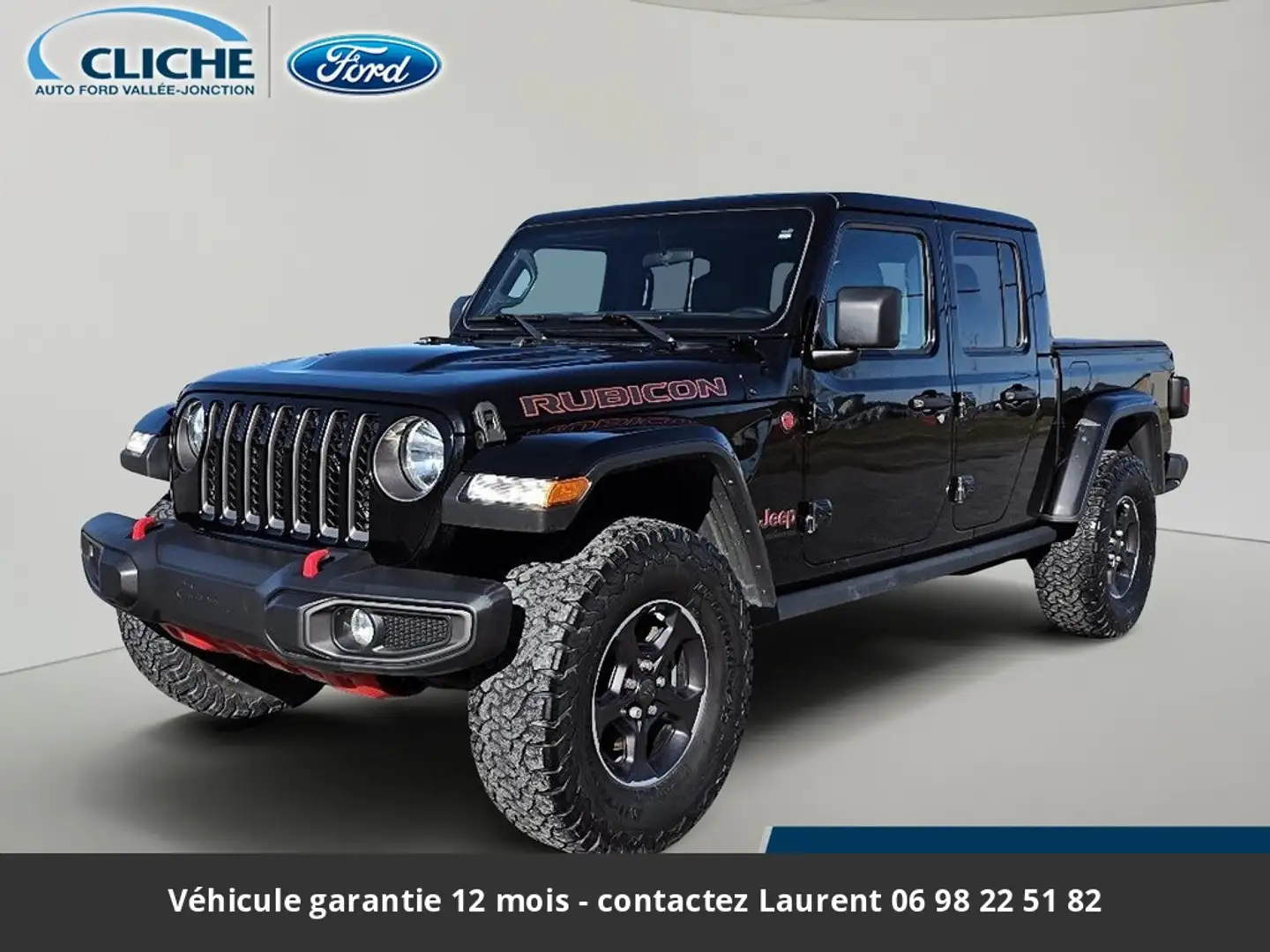 Jeep Gladiator Rubicon 4x4 Tout compris hors homologation 4500e Noir - 1