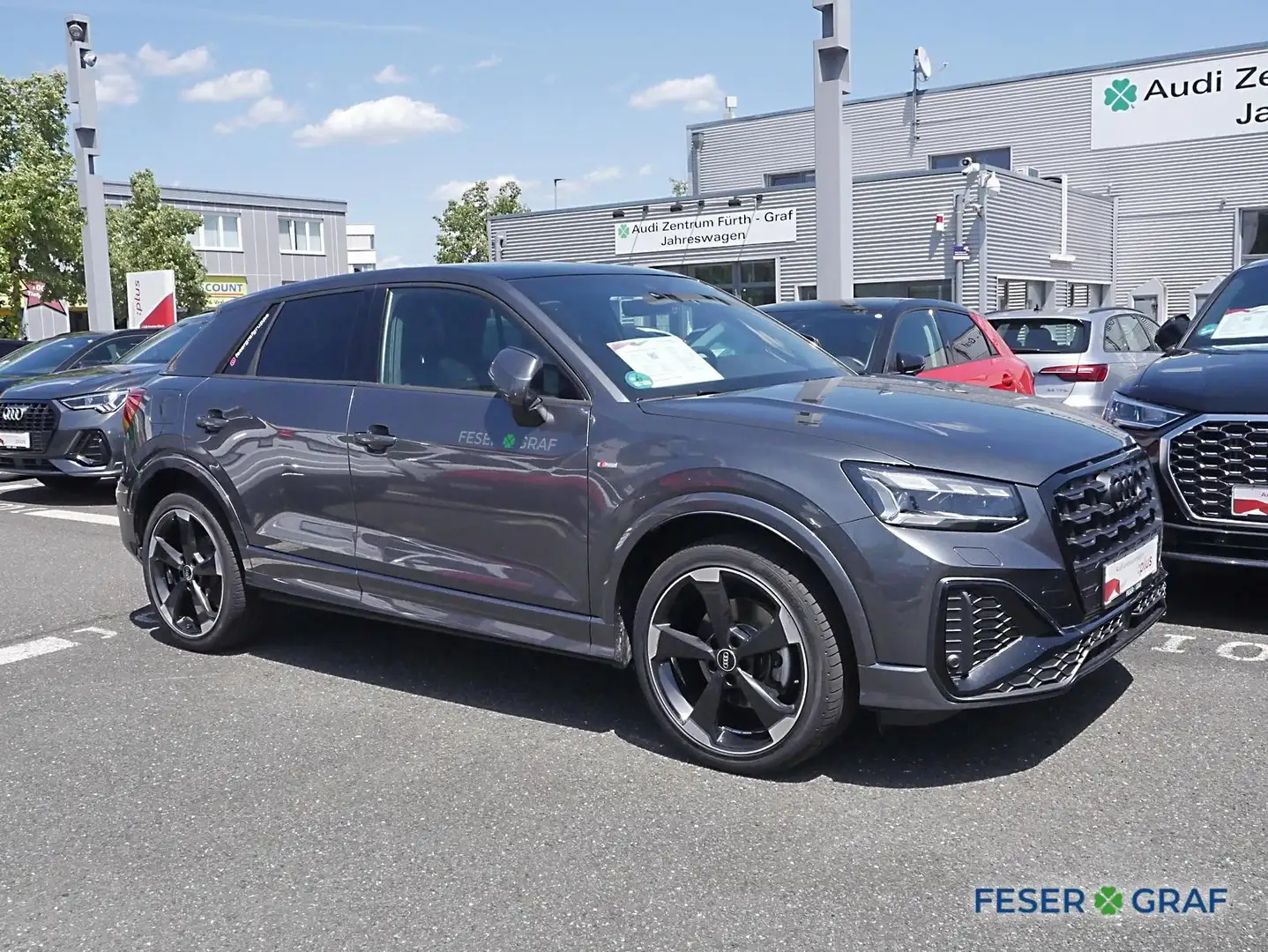 Audi Q2 35 TFSI S line S tronic Navi Matrix PDC 19" Grau - 2