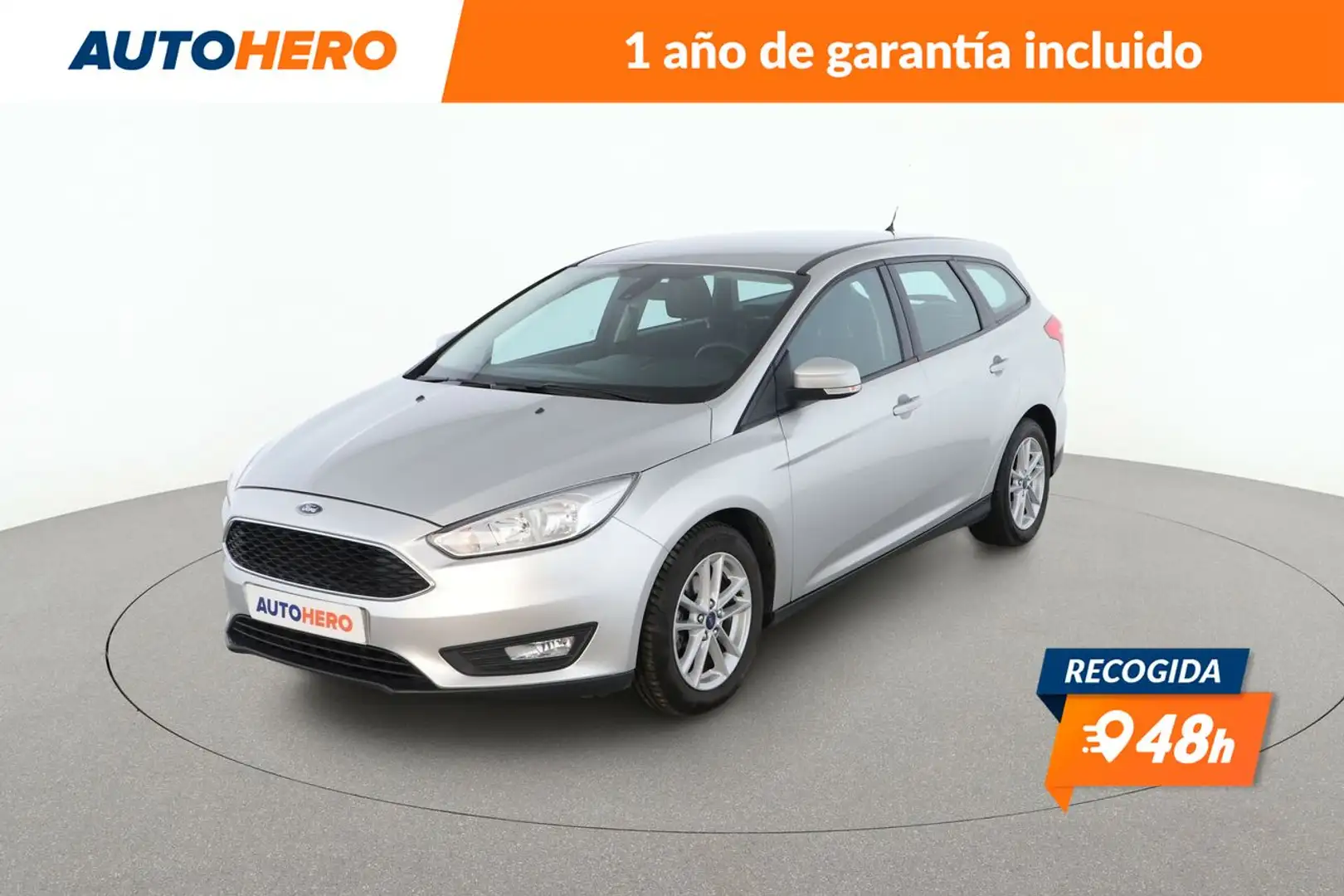 Ford Focus 1.0 Ecoboost Auto-S&S Business 125 Gris - 1