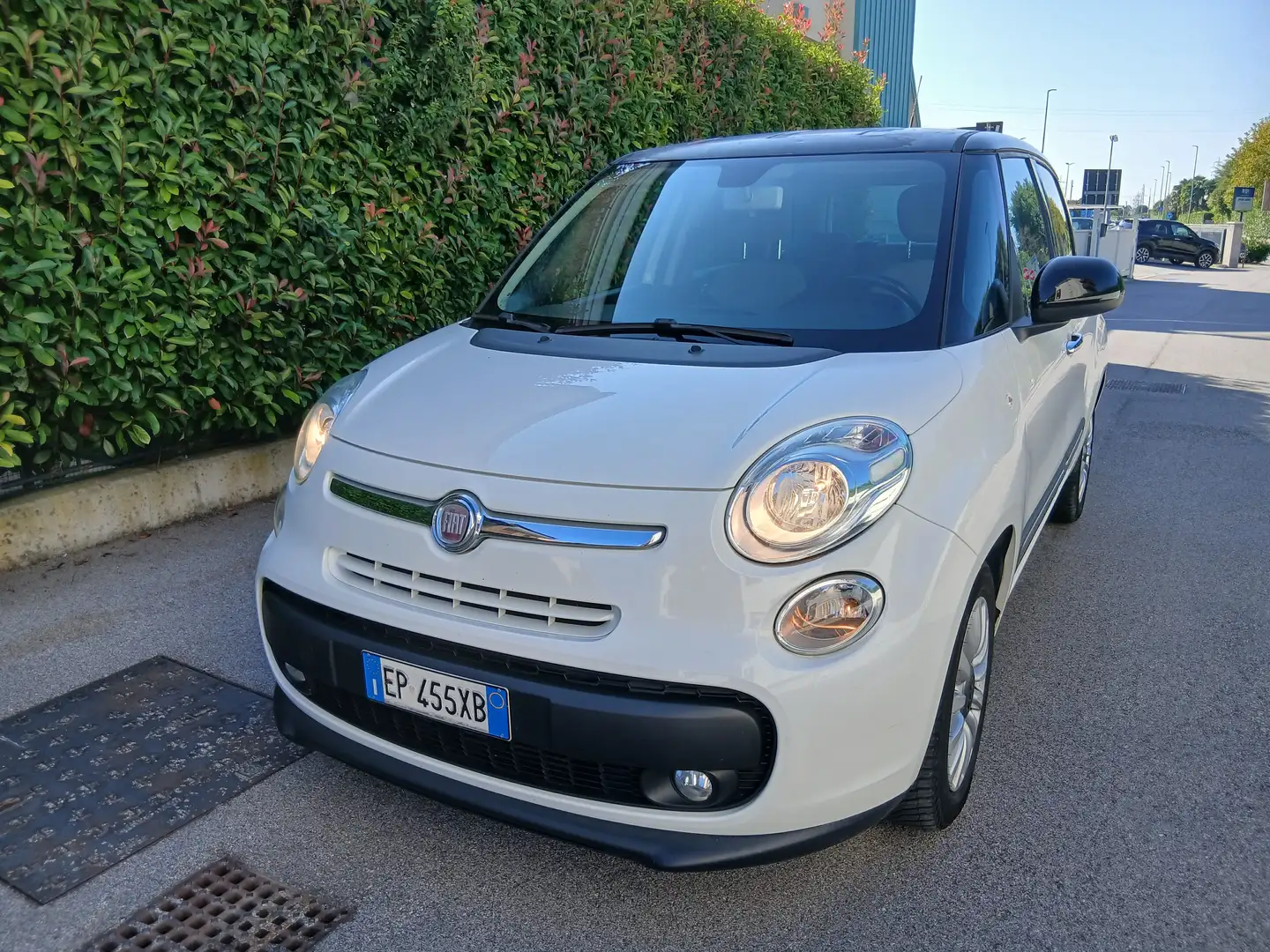 Fiat 500L 1.3 mjt Pop  85cv tua a € 185 mese Blanc - 1