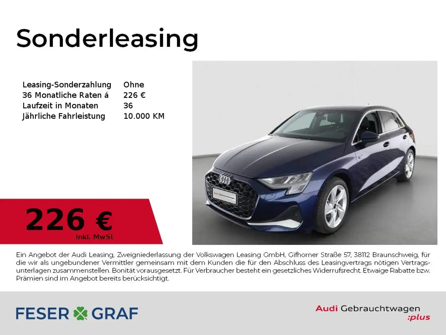 Audi A3 Advanced 30 TFSI S tronic Navi LED Blauw - 1