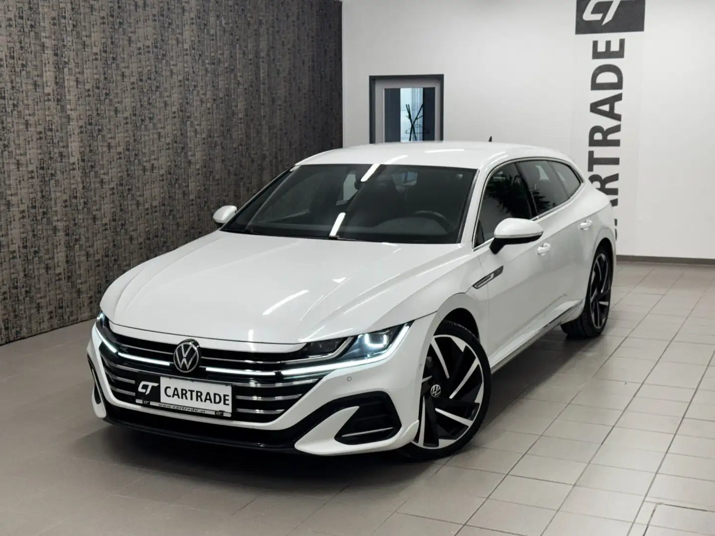 Volkswagen Arteon 2.0 TDI R-Line 4Motion/LED/VIRTUAL/ACC/NAVI/RÜCKF Weiß - 2