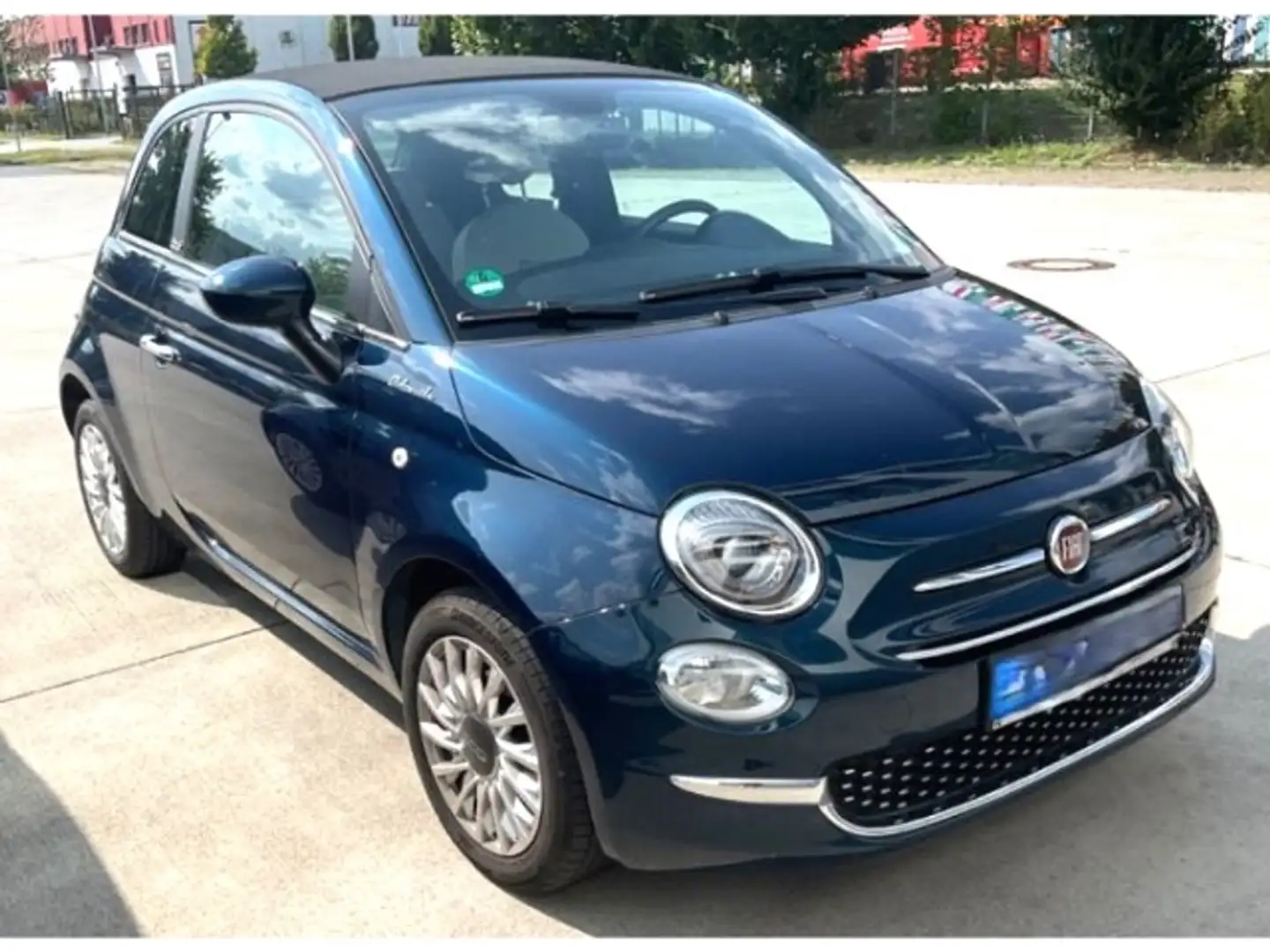 Fiat 500C DolceVita 1.0 Mild Hybrid EU6d MY21 UConnect DAB Blauw - 2