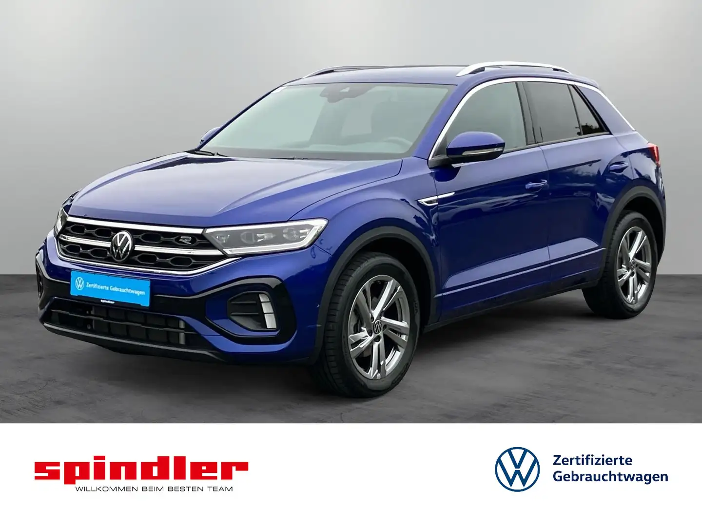 Volkswagen T-Roc R-Line 1.5 TSI DSG / LED, ACC, RFK, Navi Blau - 1