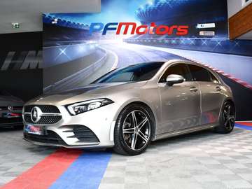 Benz Classe A AMG Line 2.0 190 BVA GPS Pro M-Bux Caméra Car Play Lumière D’Ambiance Burmester Multibeam JA 18