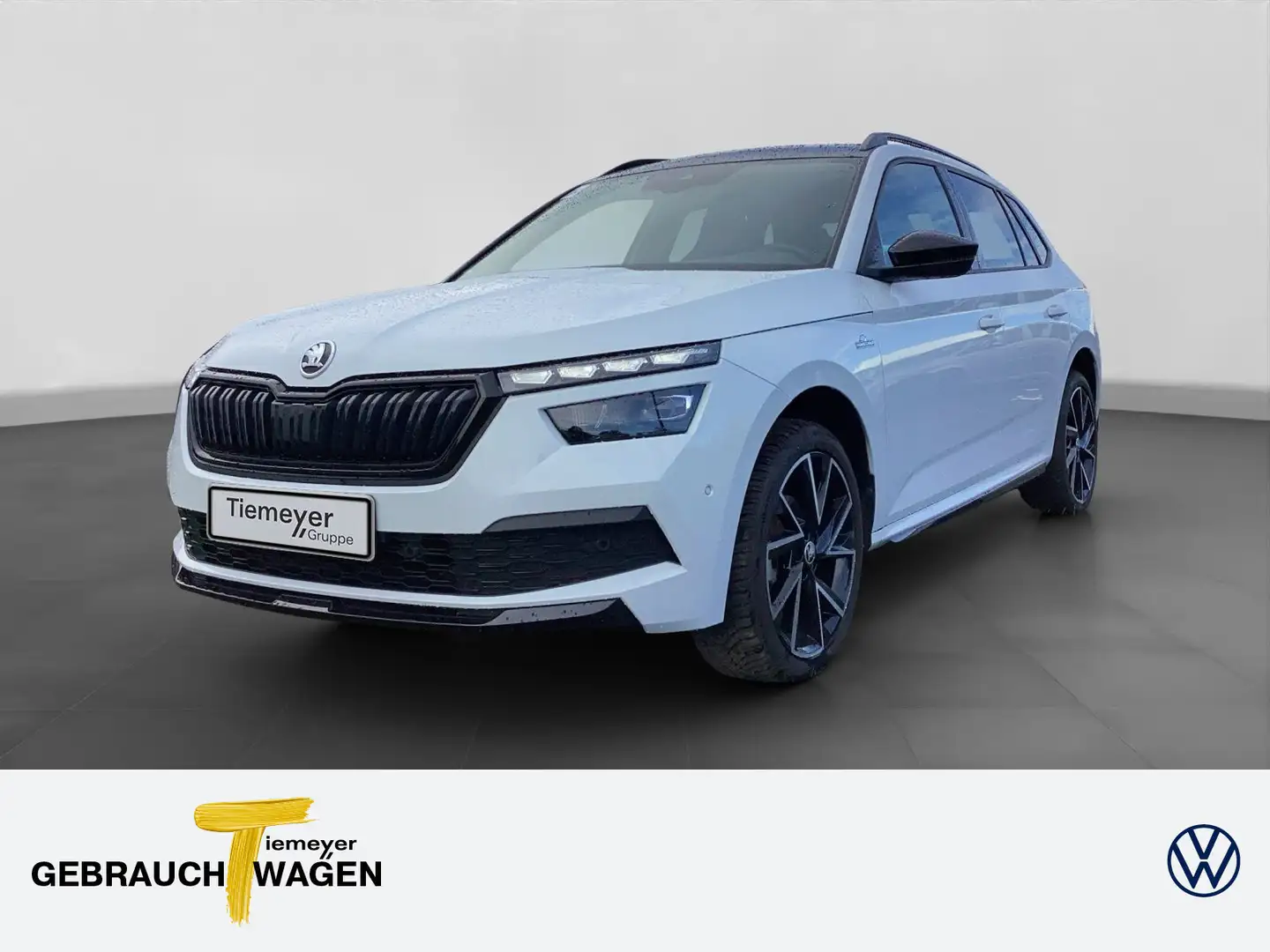 Skoda Kamiq 1.0 TSI DSG MONTE CARLO LM18 KAMERA LED AC Weiß - 1