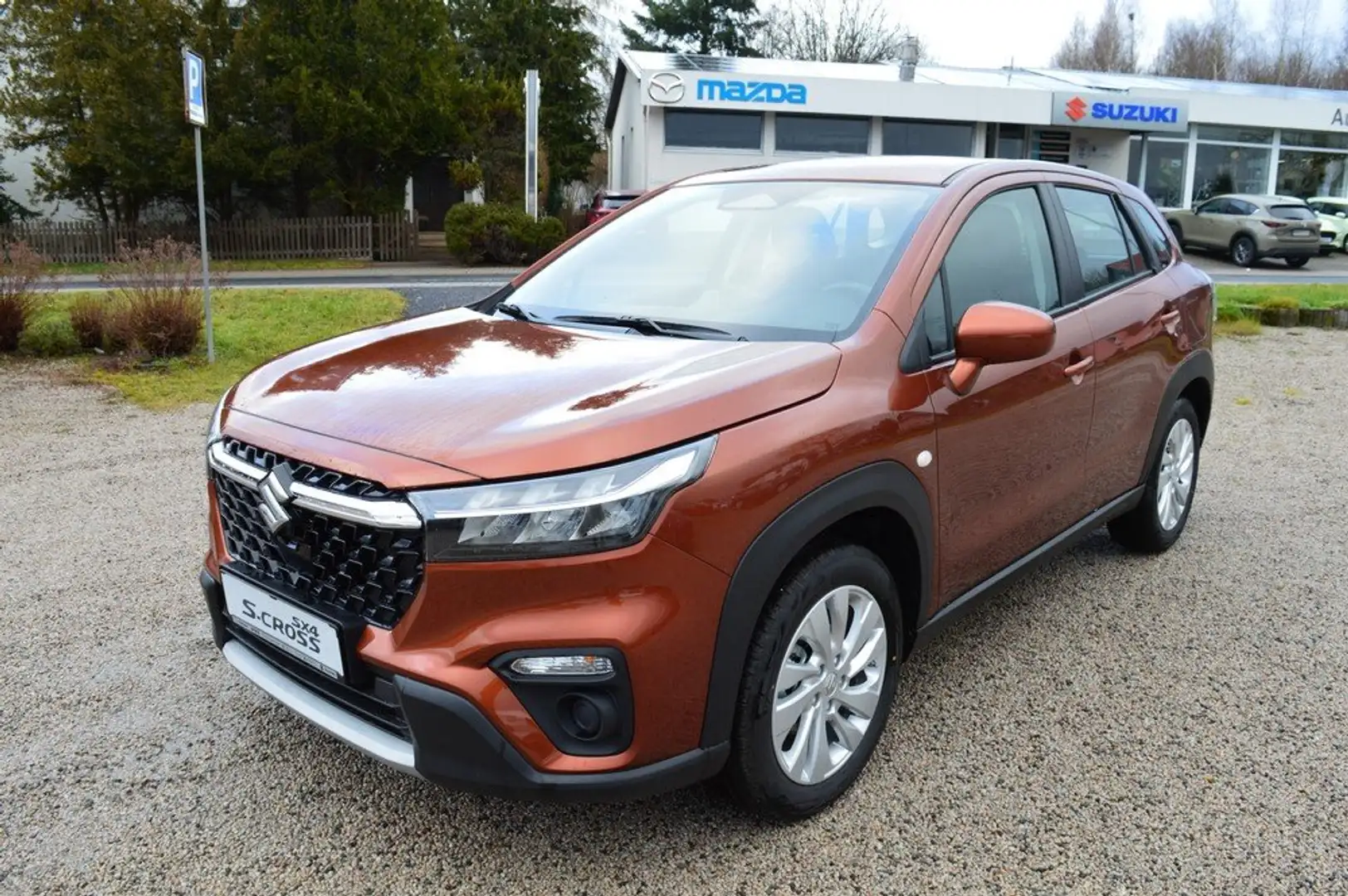 Suzuki S-Cross 1.4 Boosterjet Hybrid Edition *Navi+LED* Marrón - 2