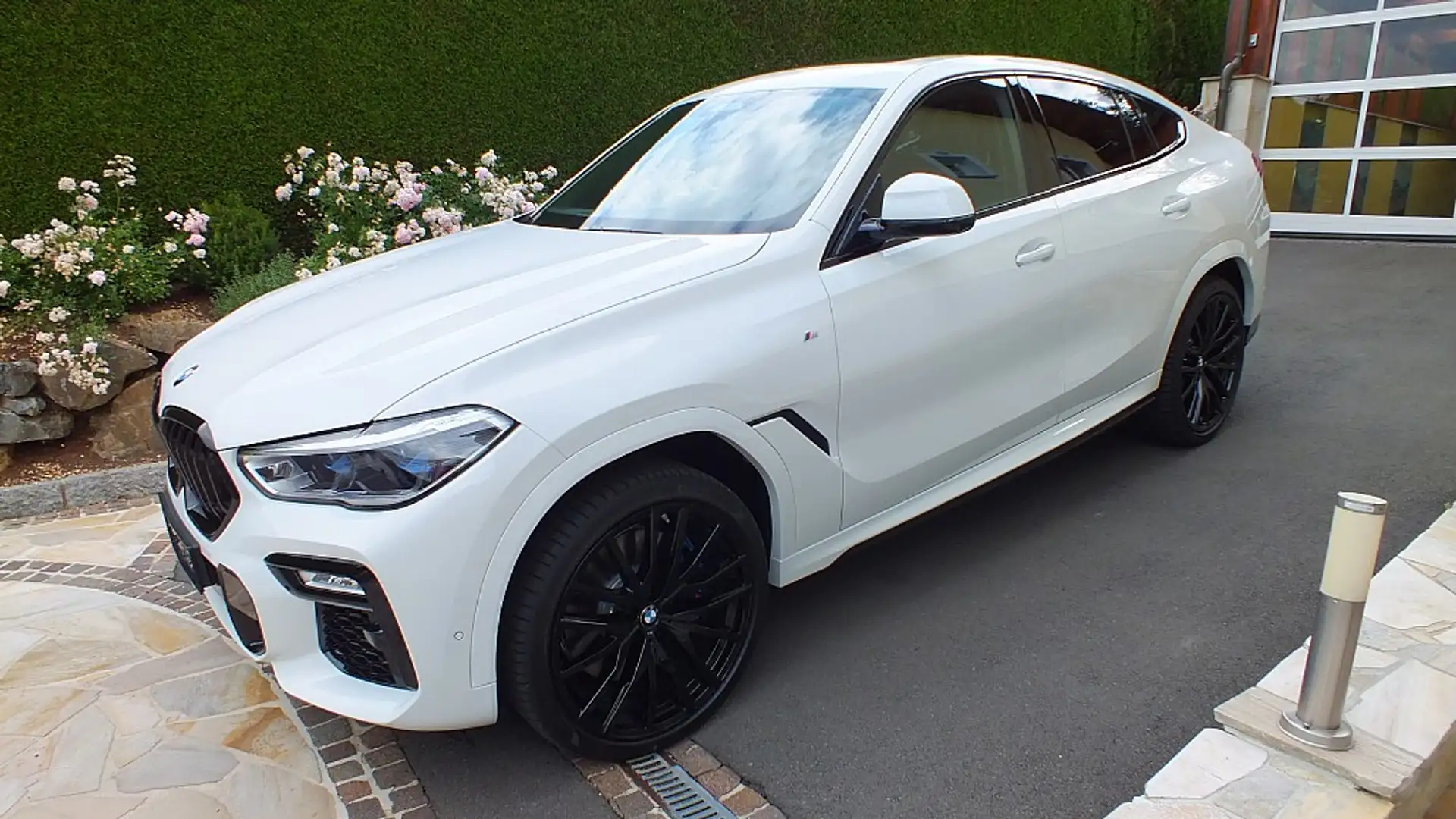 BMW X6 xDrive40d Neuzustand Vollausstattung Garantie S... Blanc - 2