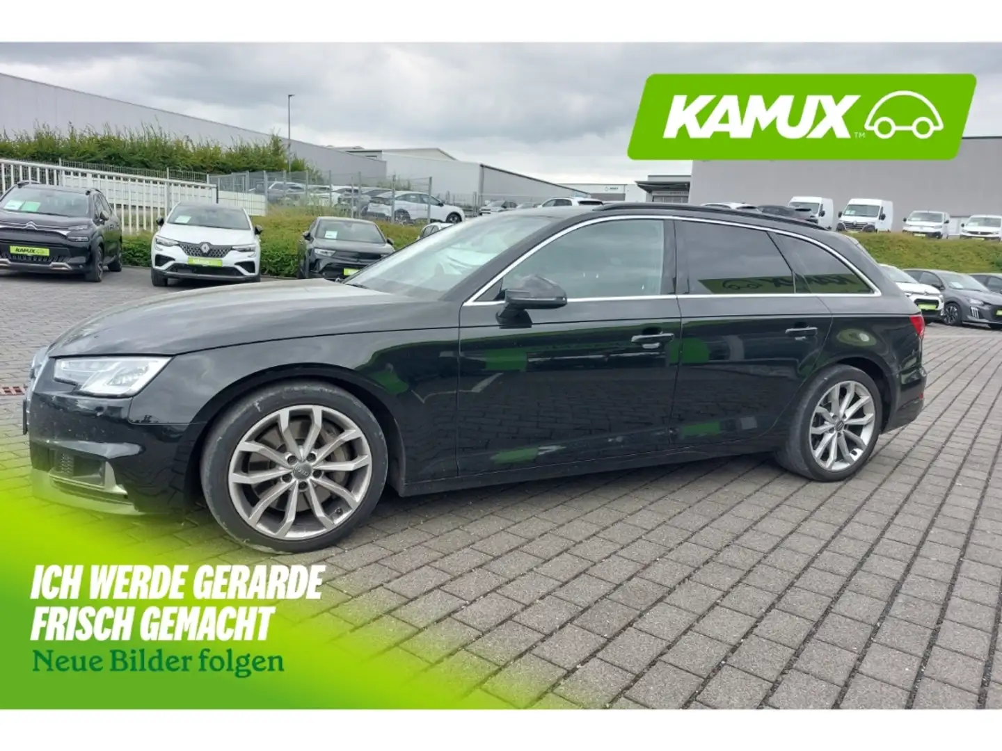 Audi A4 45TDI quattro Avant Tiptronic Sport+NAVI+AHK Schwarz - 1