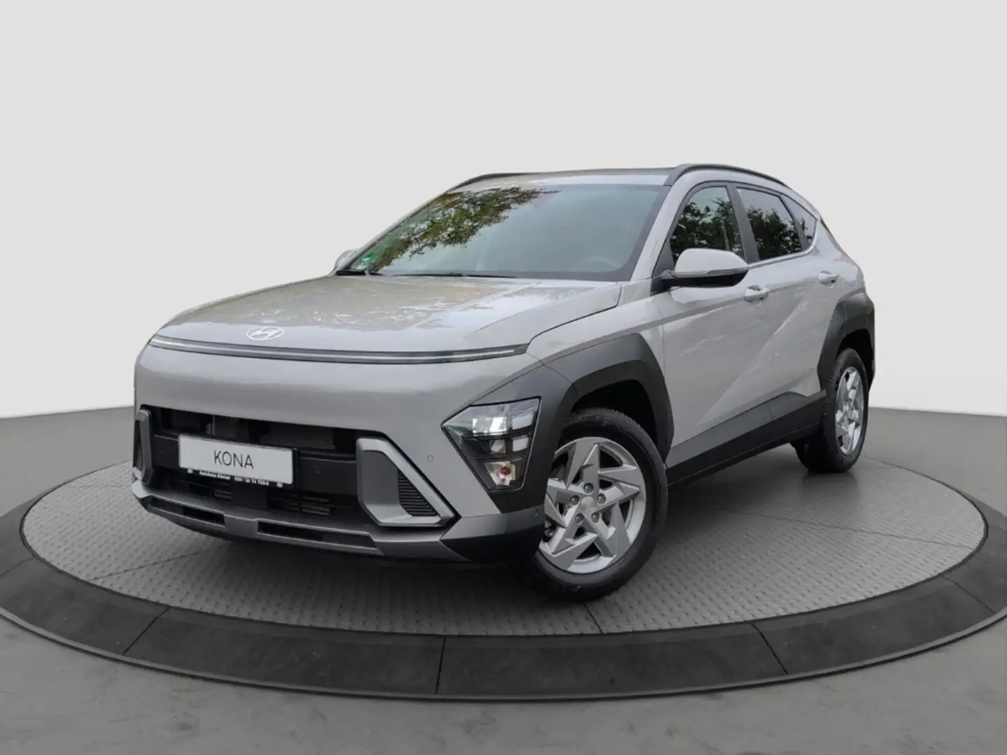 Hyundai KONA 1.6 T-GDI TREND ASSISTENZPAKET 360 KAMERA LED DAB Gris - 2