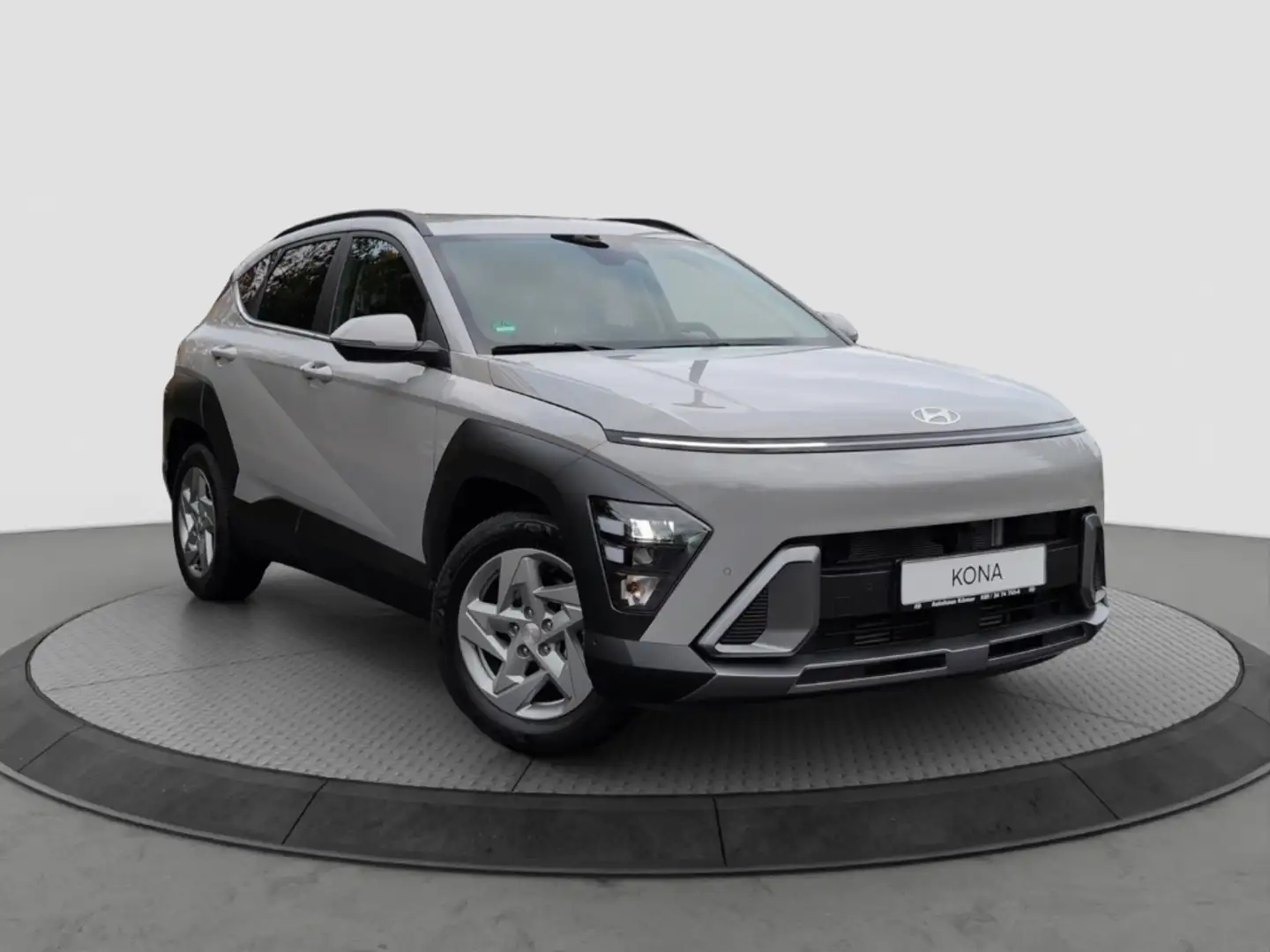 Hyundai KONA 1.6 T-GDI TREND ASSISTENZPAKET 360 KAMERA LED DAB Gris - 1