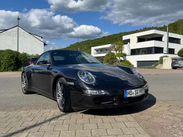 911 Carrera 4 S Cabrio Triple Black, 2. Hd., Bose, Vollleder, Abgas, Sport, Scheckheft