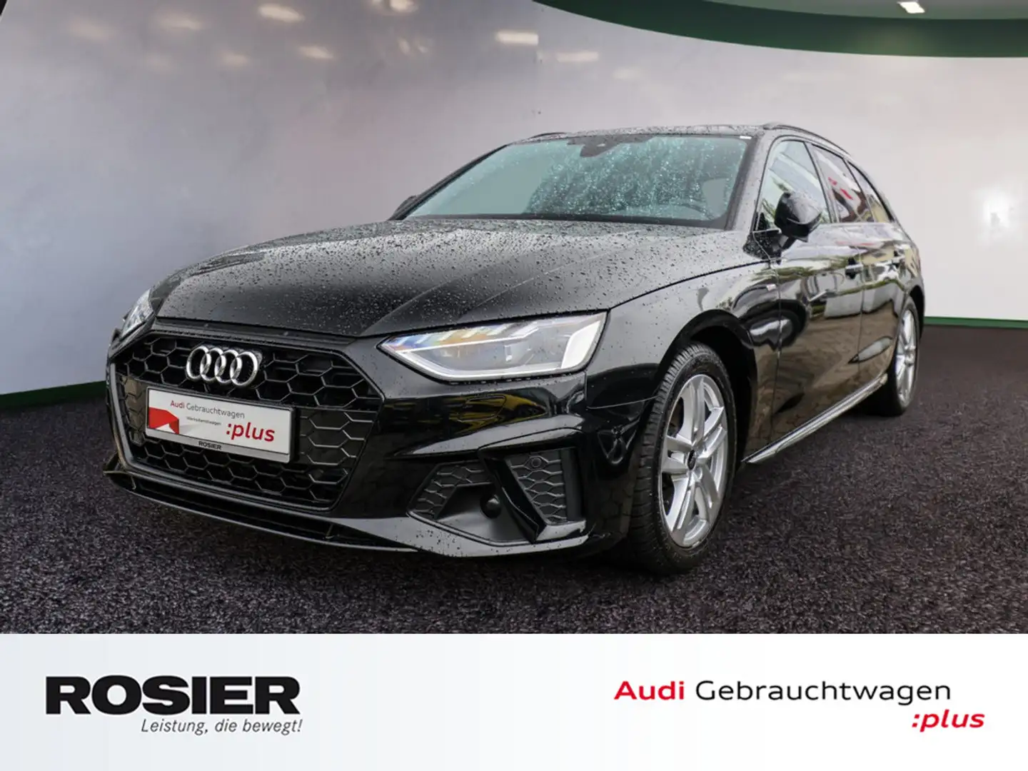 Audi A4 Schwarz - 1