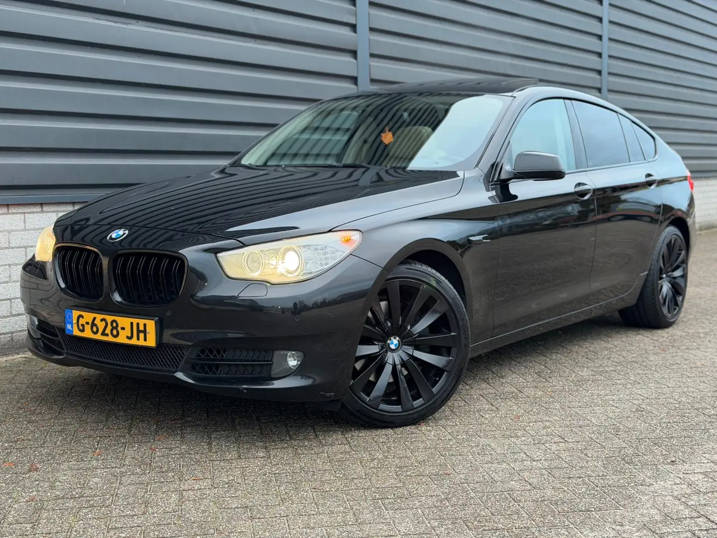 BMW 535 5-serie GT 535i Gran Turismo Executive pano, Camer Noir - 1