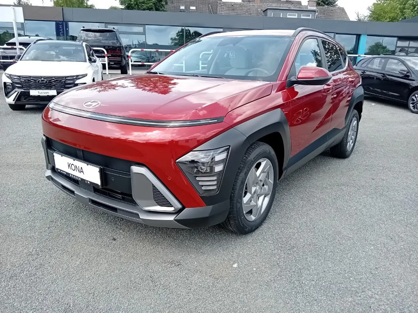 Hyundai KONA 1.6 T-GDi (138PS) 7-DCT TREND Licht-Paket Rouge - 1