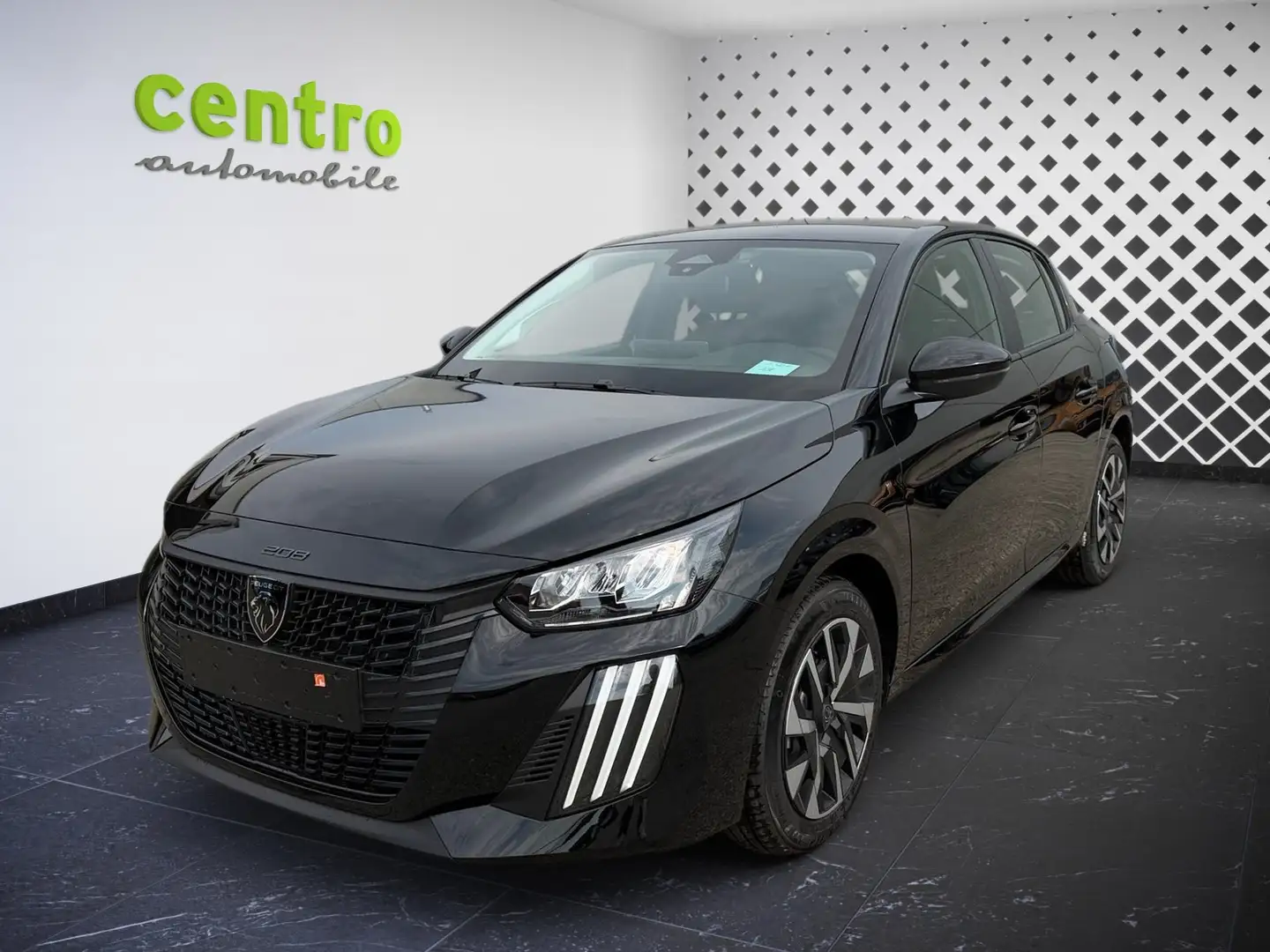 Peugeot 208 Style Turbo 100PS Schwarz - 1