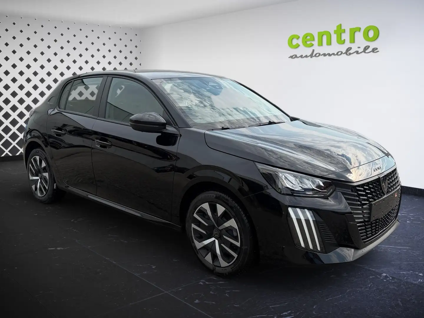 Peugeot 208 Style Turbo 100PS Schwarz - 2