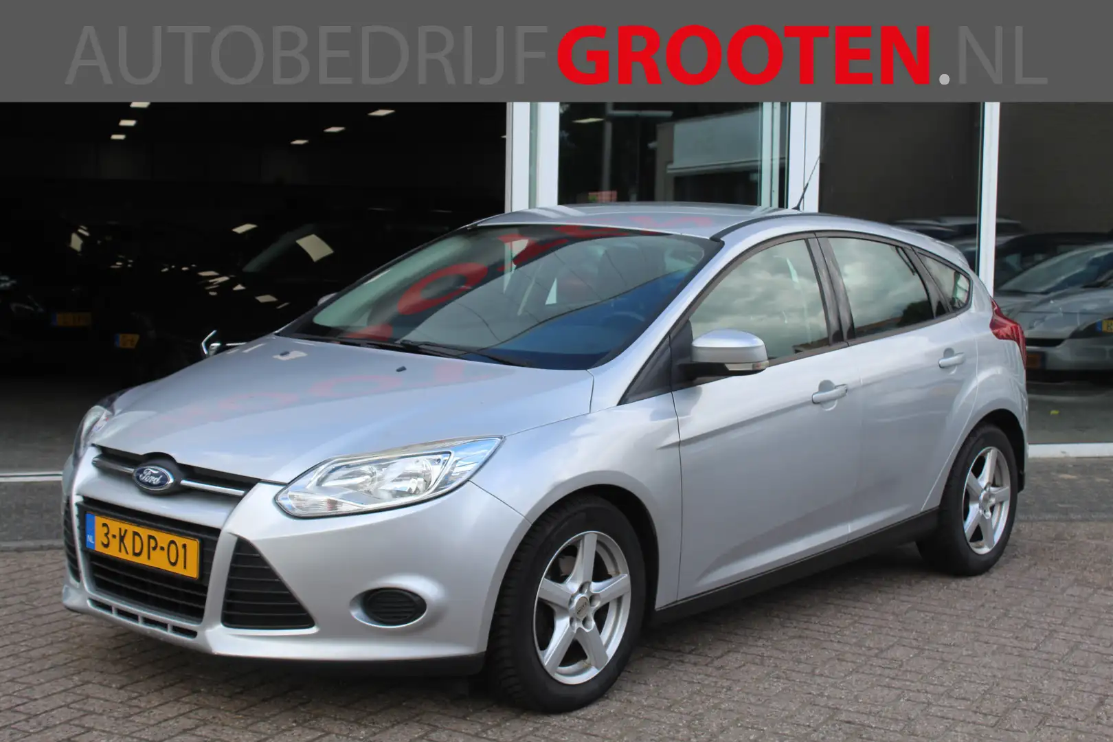 Ford Focus 1.0 Lease Trend//Navi//Airco//Cruise!! Grijs - 1