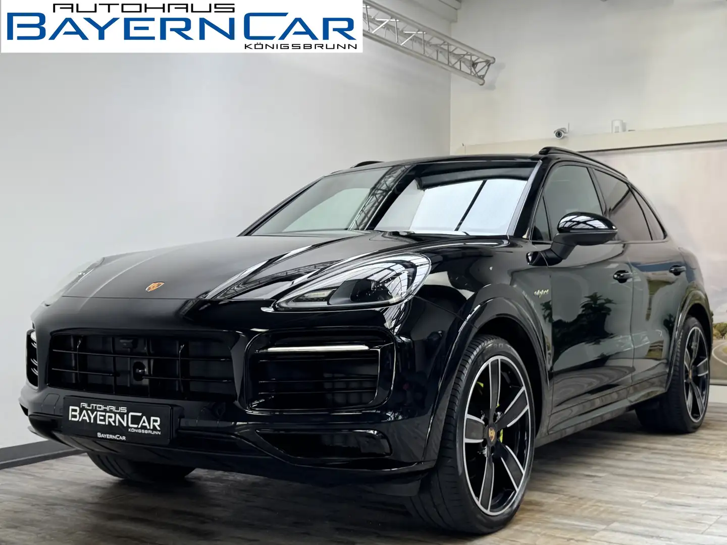 Porsche Cayenne E-Hybrid Platinum Sport Design 22Z ACC Zwart - 1
