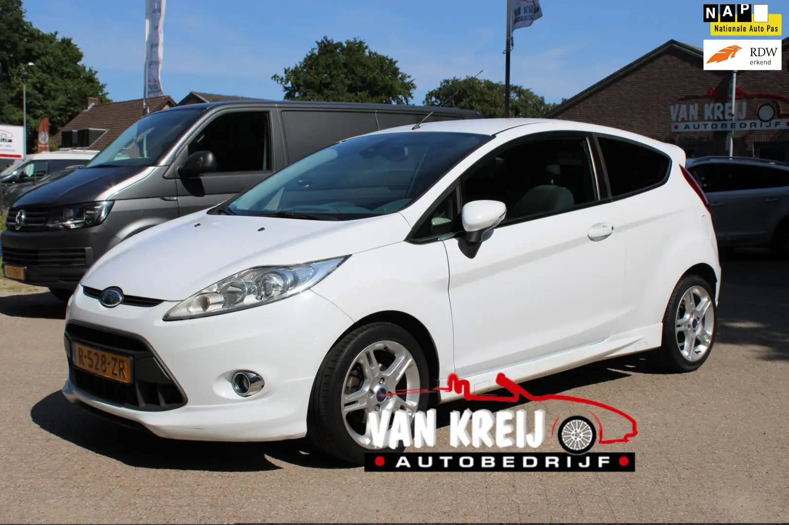 Ford Fiesta 1.25 Titanium sport , Supernetjes!! beurt APK Blanc - 1