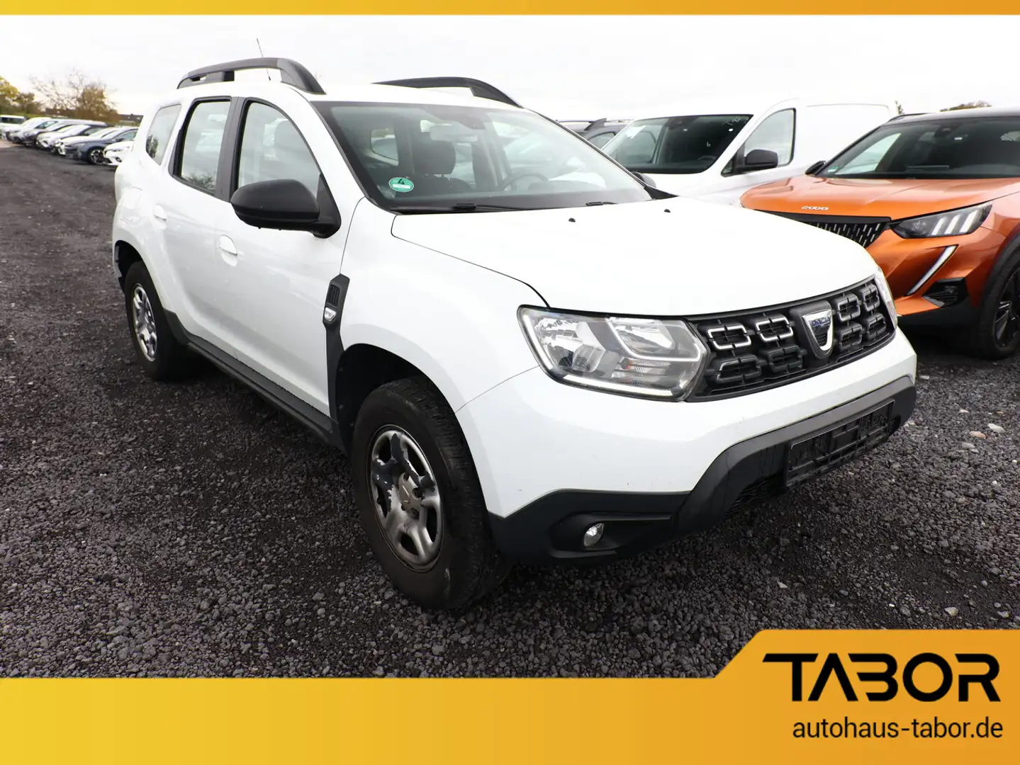 Dacia Duster II 1.6 SCe 115 Comfort Nav PDC SHZ Kam Weiß - 2