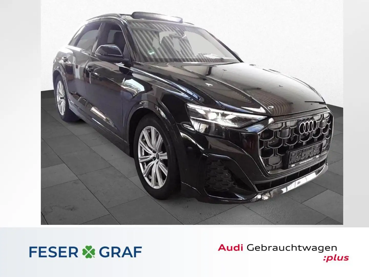 Audi Q8 50 TDI qu. tiptro +S line+AHK+Pano+Leder+ Schwarz - 1