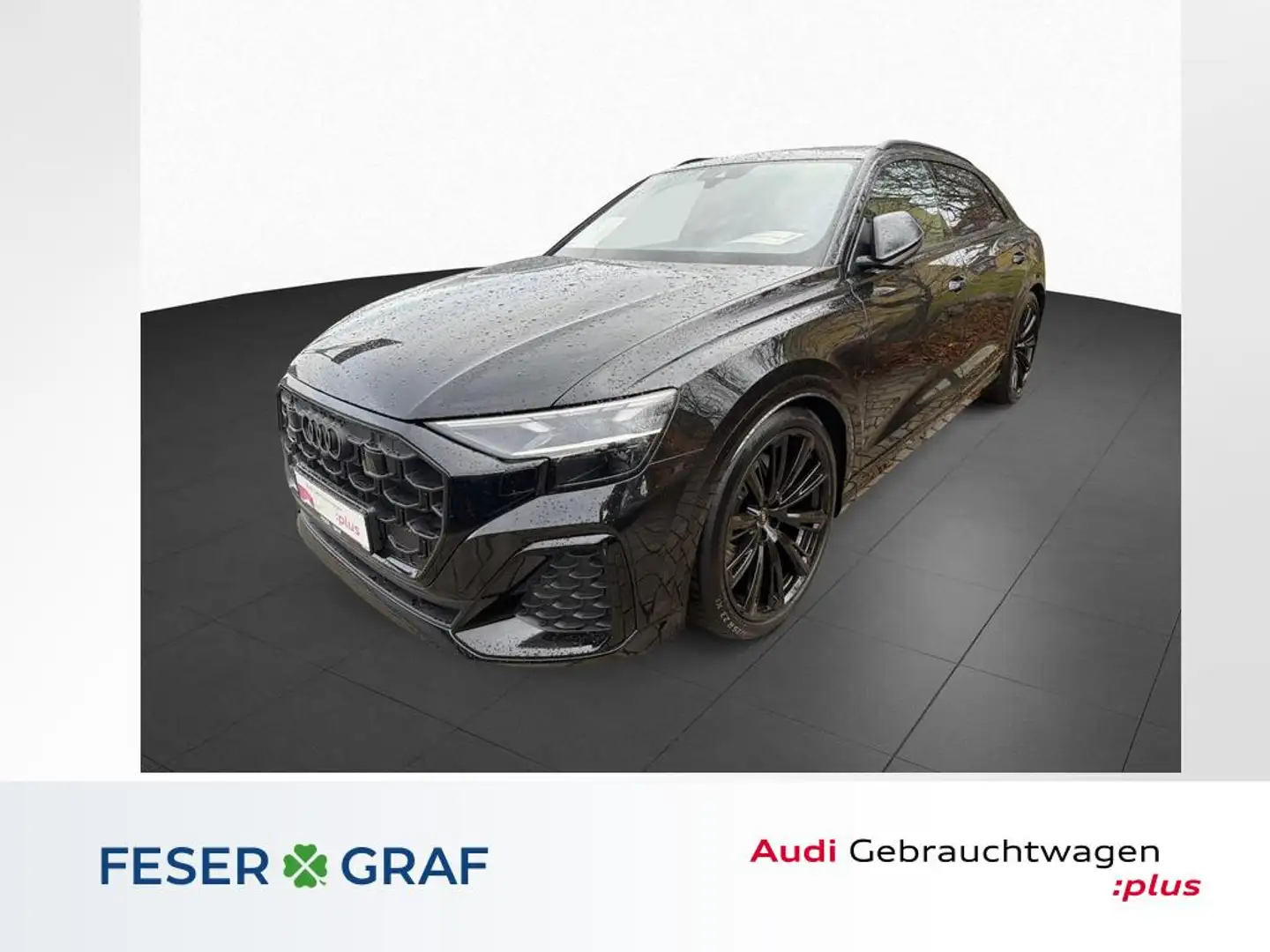Audi Q8 50 TDI qu. tiptro +S line+AHK+Pano+Leder+ Schwarz - 1