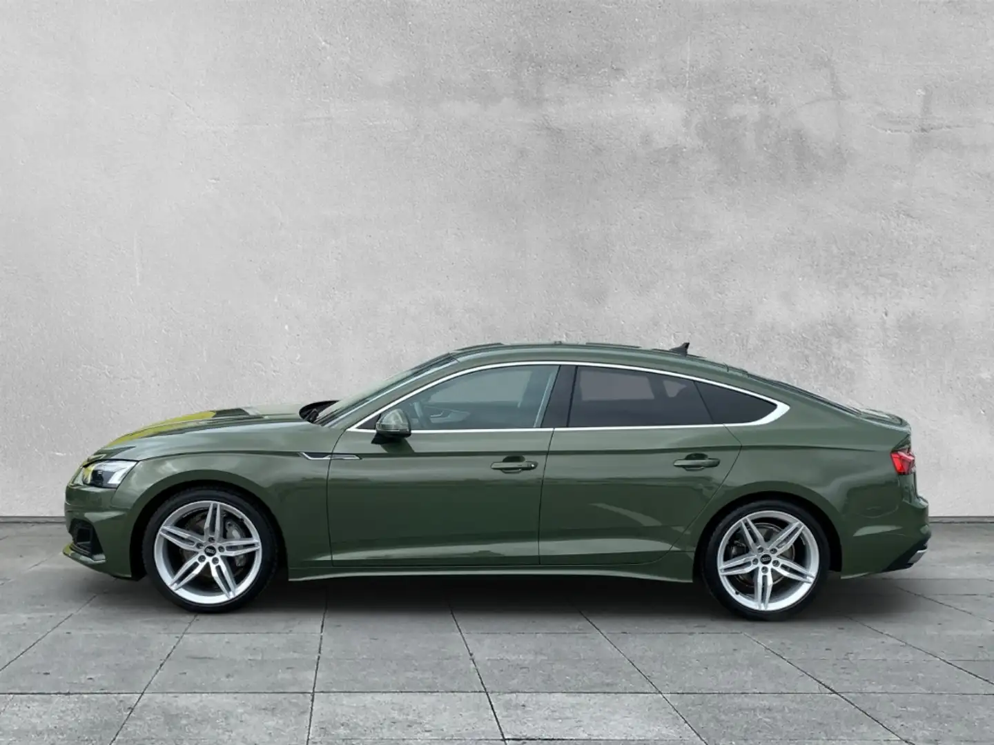 Audi A5 2.0 TFSI quattro Sportback 40 LED+NAVI+KAMERA Grün - 2