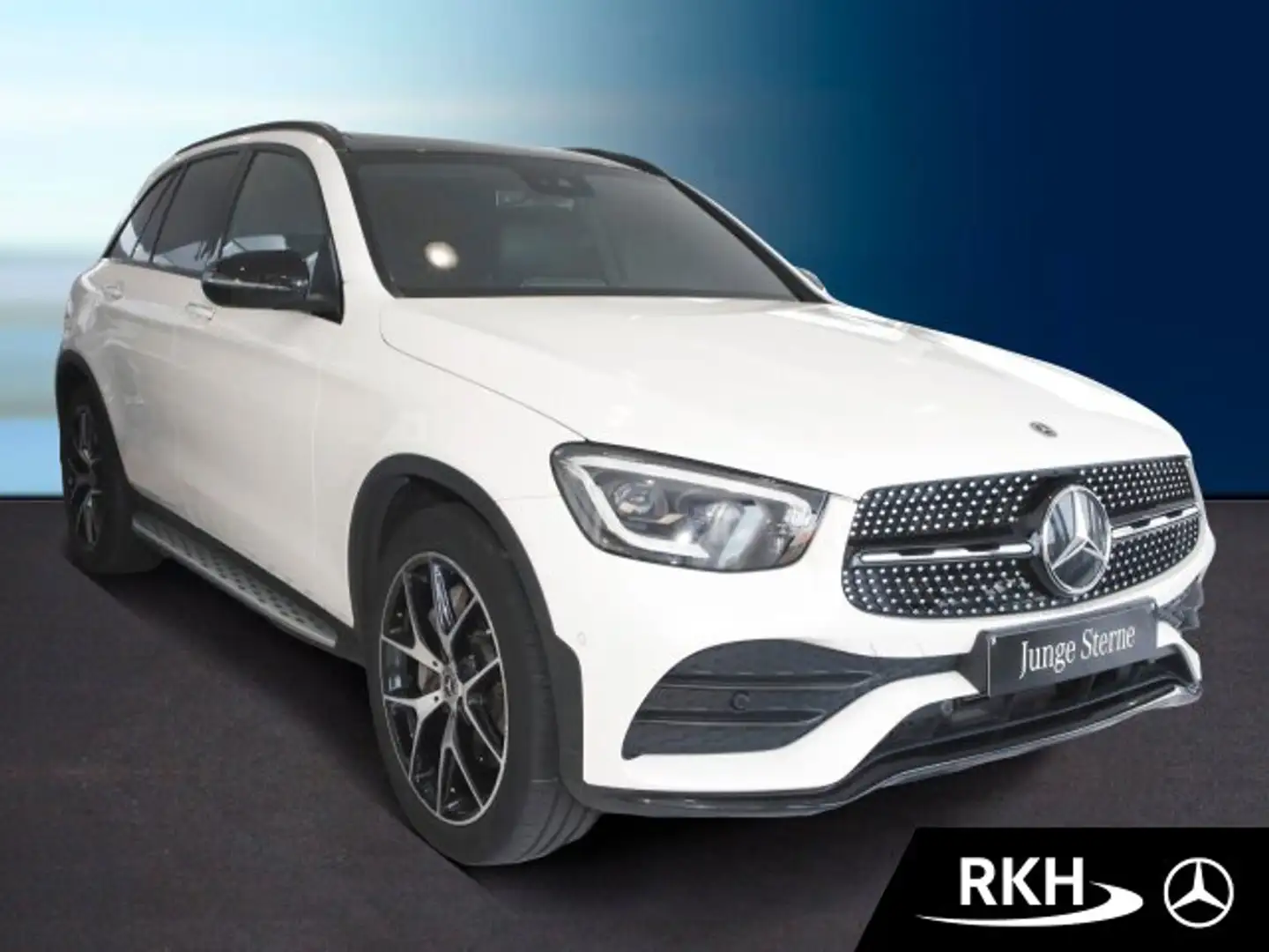 Mercedes-Benz GLC 200 GLC 200 4M AMG Line Navi/Pano.-Dach/Night/Multib Weiß - 2