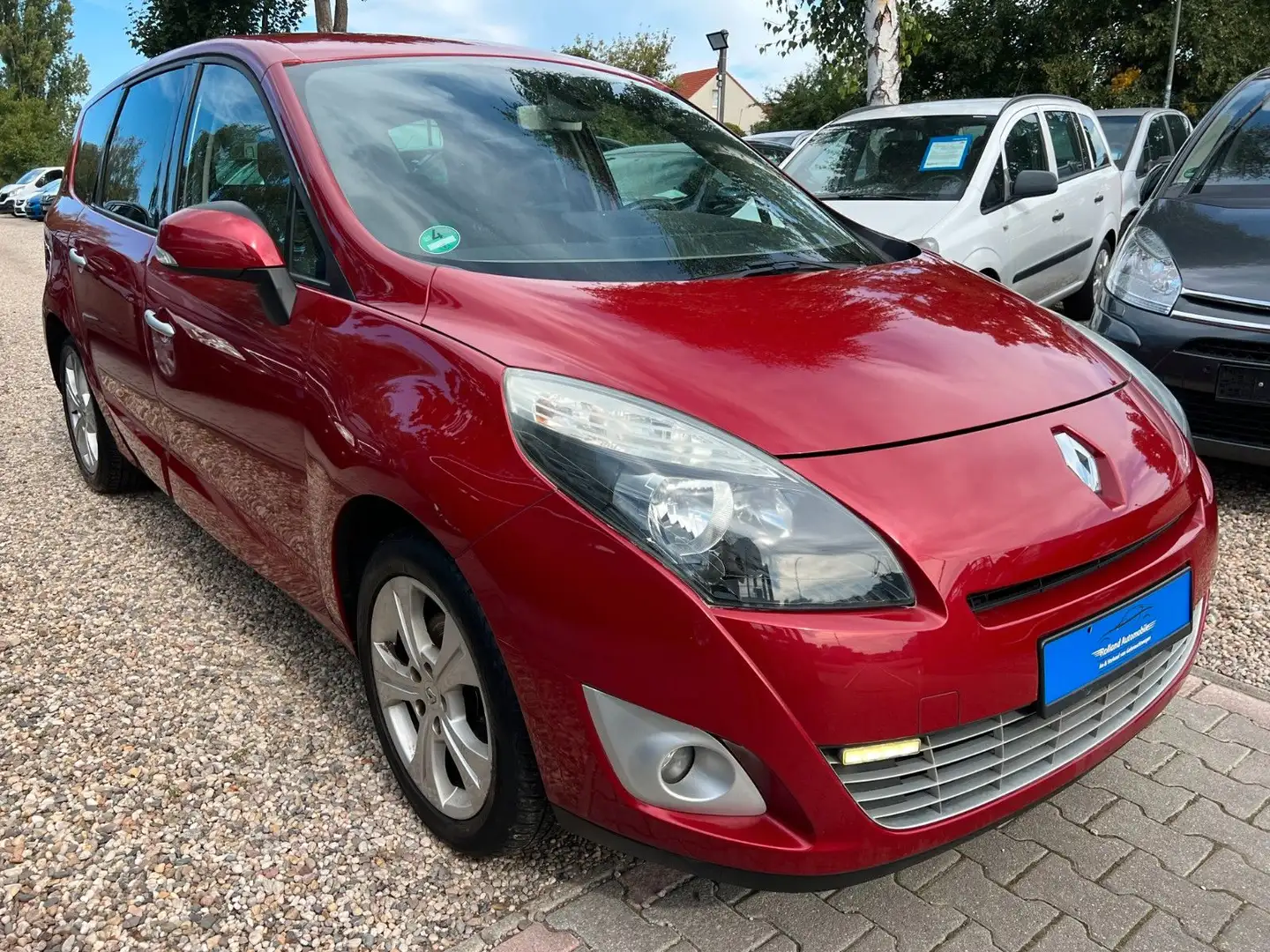Renault Scenic III Grand*2.HD*Klima*SHZ*Navi*TÜV NEU Rot - 2