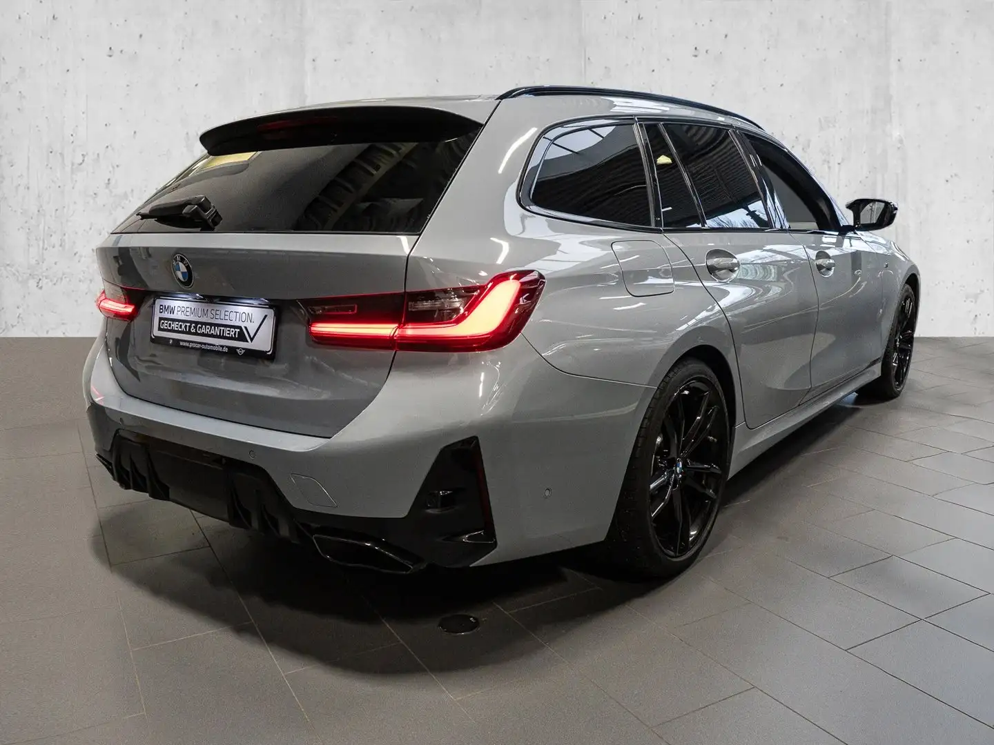 BMW 340 M340d xDrive Touring M Sport Pro Aut. LHZ Alarm Ko Gris - 2